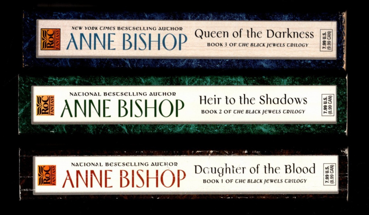 BLACK JEWELS TRILOGY fantasy PBs by ANNE BISHOP Daughter of the Blood
