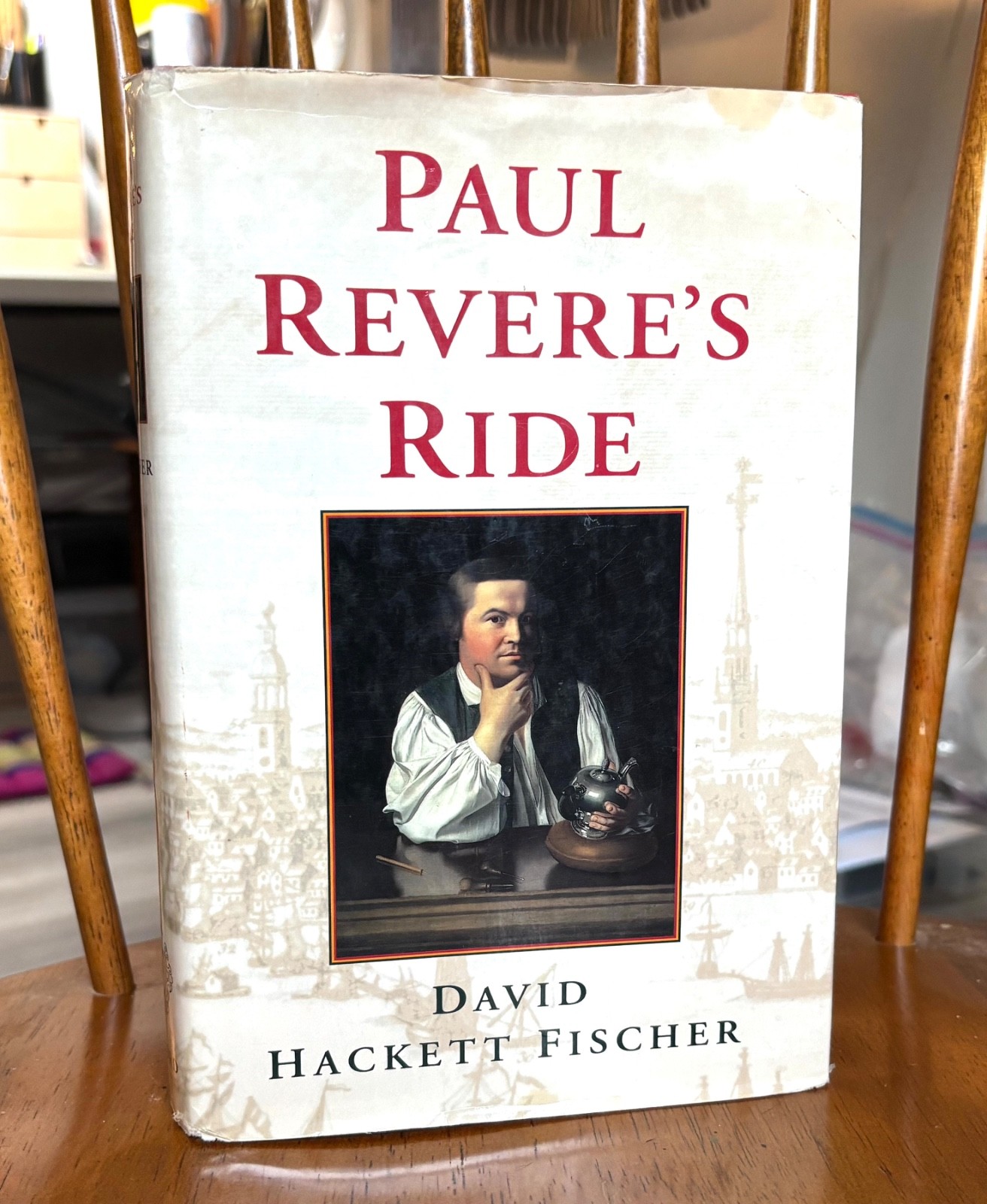Paul Revere’s Ride – David Hackett Fischer – 1994 Oxford Hardcover w/ DJ