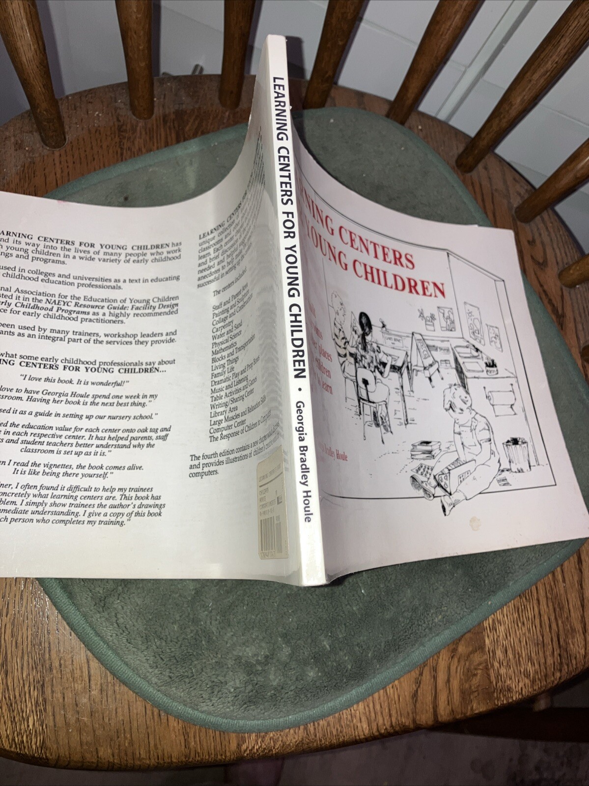 1997 Learning Centers For Young Children large Paperback 106 pages 19 chapters