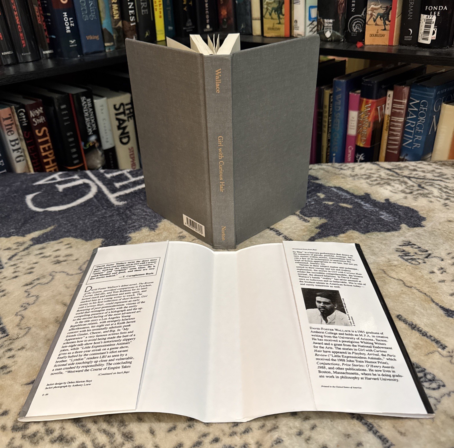 Girl With Curious Hair – David Foster Wallace (Hardcover) First Edition/Late VG+