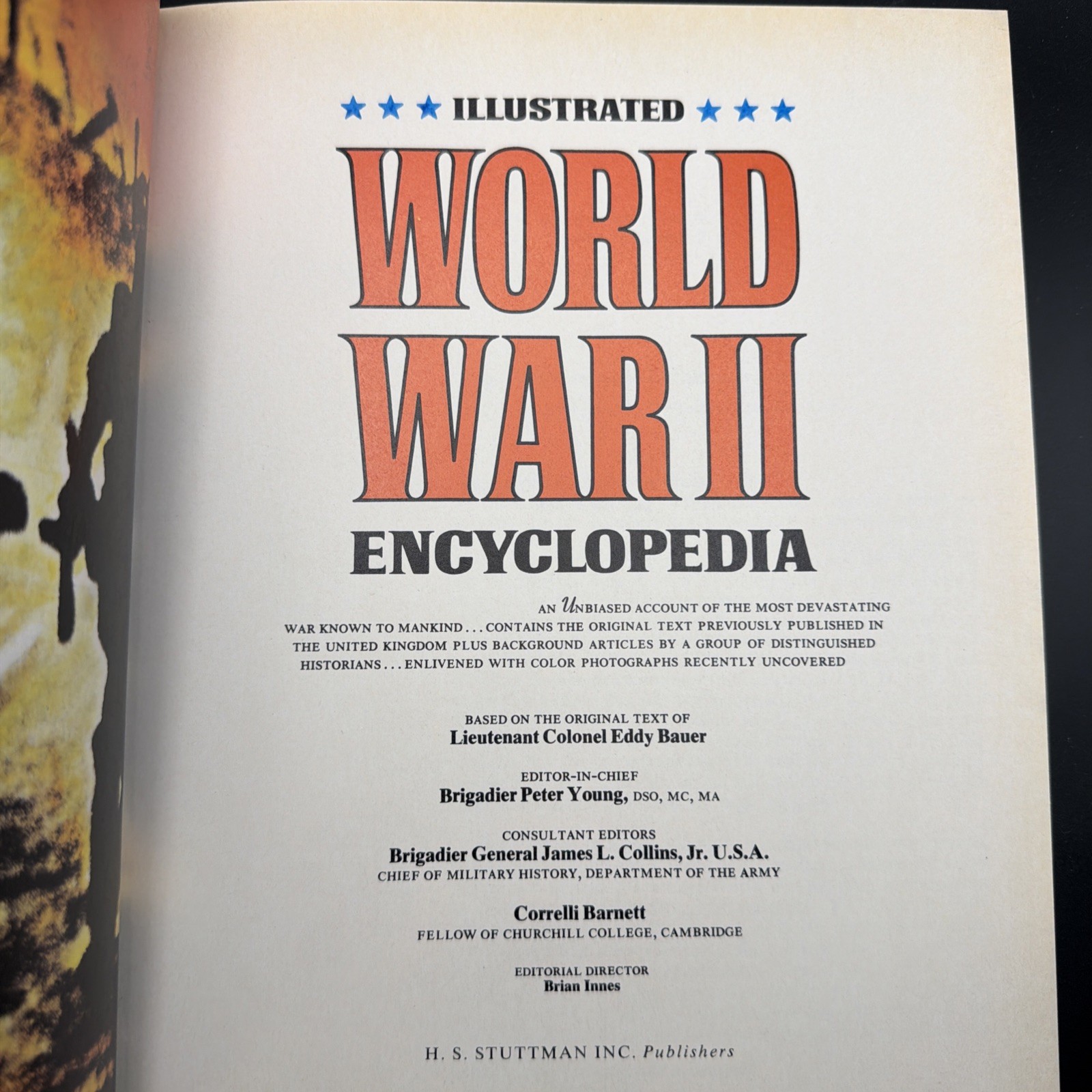 ILLUSTRATED WORLD WAR II ENCYCLOPEDIA, VOLUME 3, 1978, 420 PAGES