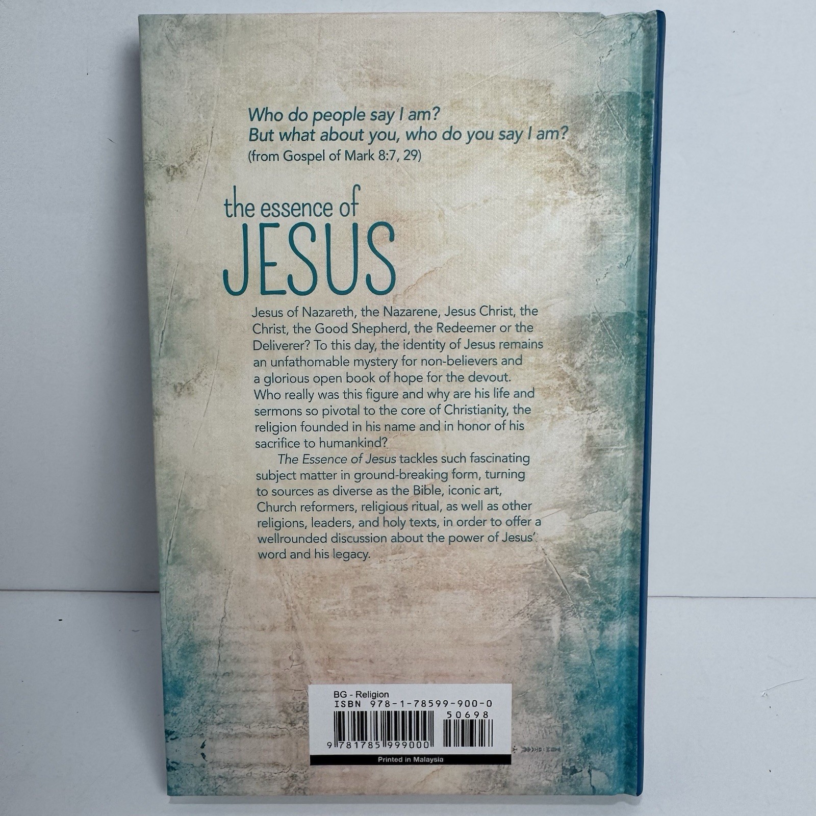 The Essence of Jesus by Arthur Rowe Hardcover Christian Book