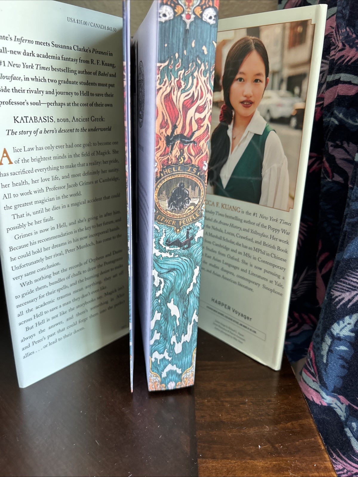Katabasis (Deluxe Limited Edition) by R. F. Kuang SIGNED 1st/1st Sprayed Edges!