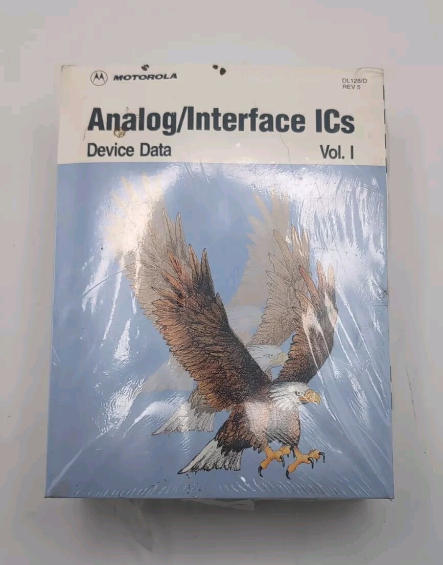 Motorola Technology Device Data Paperbacks Analog Interface Ics Vol I & II.