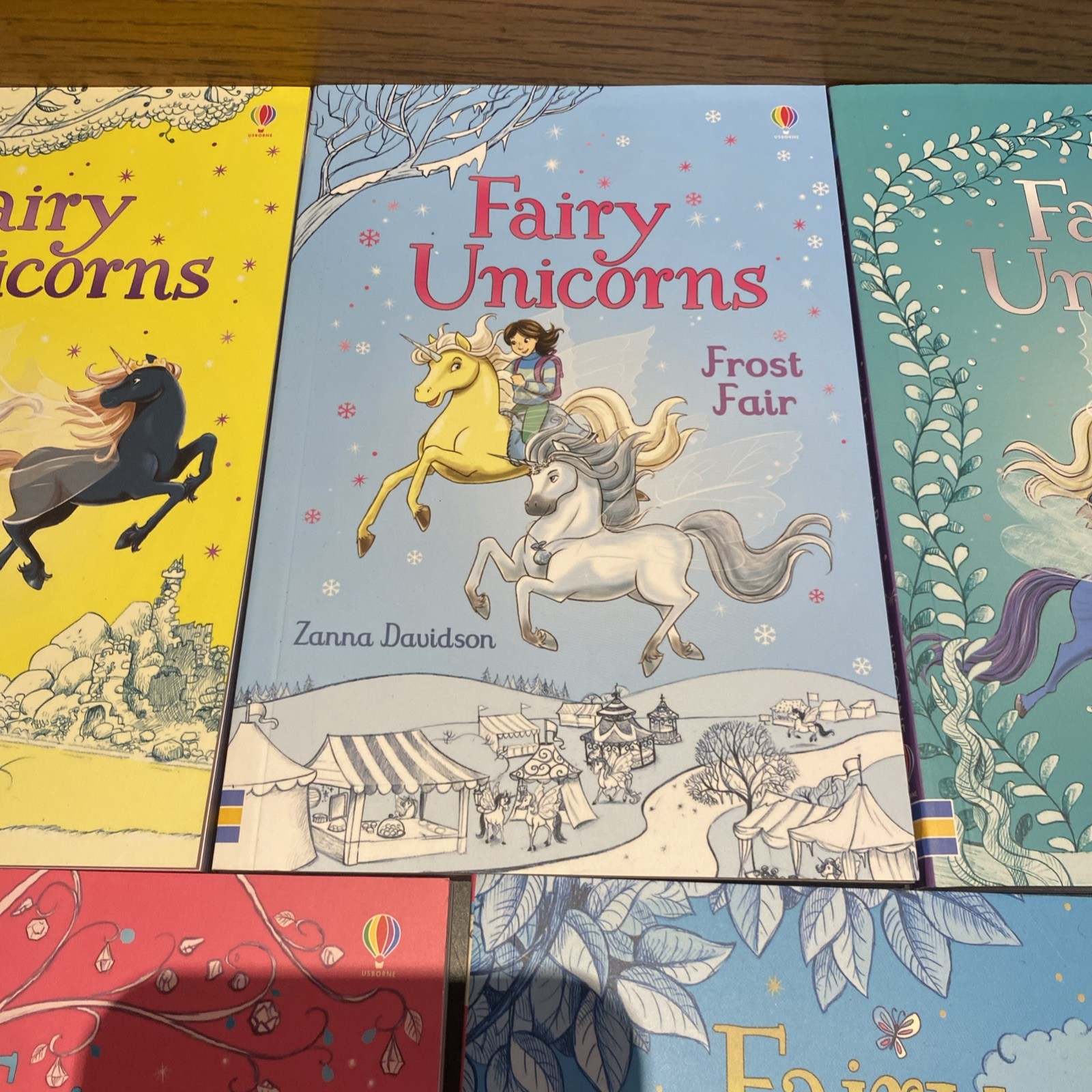 Fairy Unicorns Book Series Set of 5 Paperbacks by Zanna Davidson – MINT
