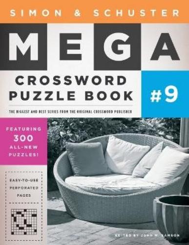 John M. Samson Simon & Schuster Mega Crossword Puzzle Book #9 (Paperback)