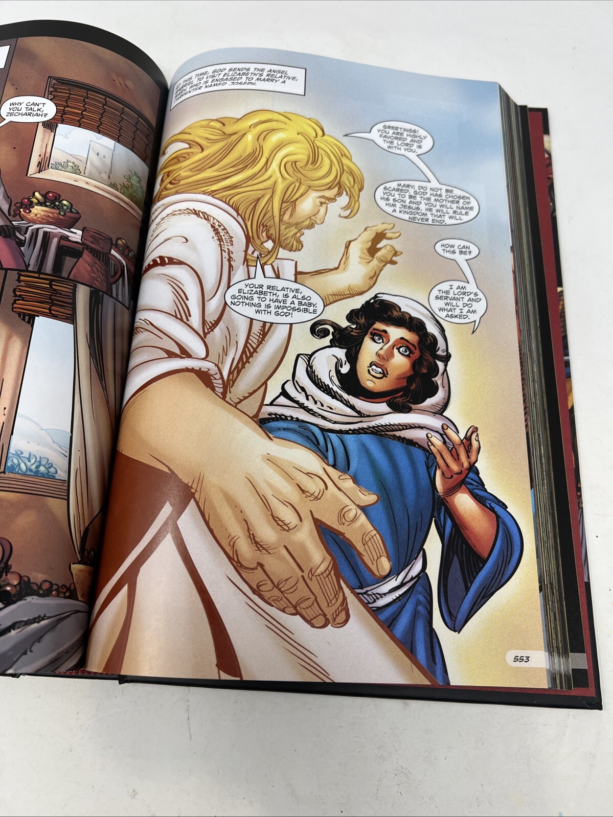 The Action Bible: God’s Redemptive Story Illus: Sergio Cariello New Hardcover