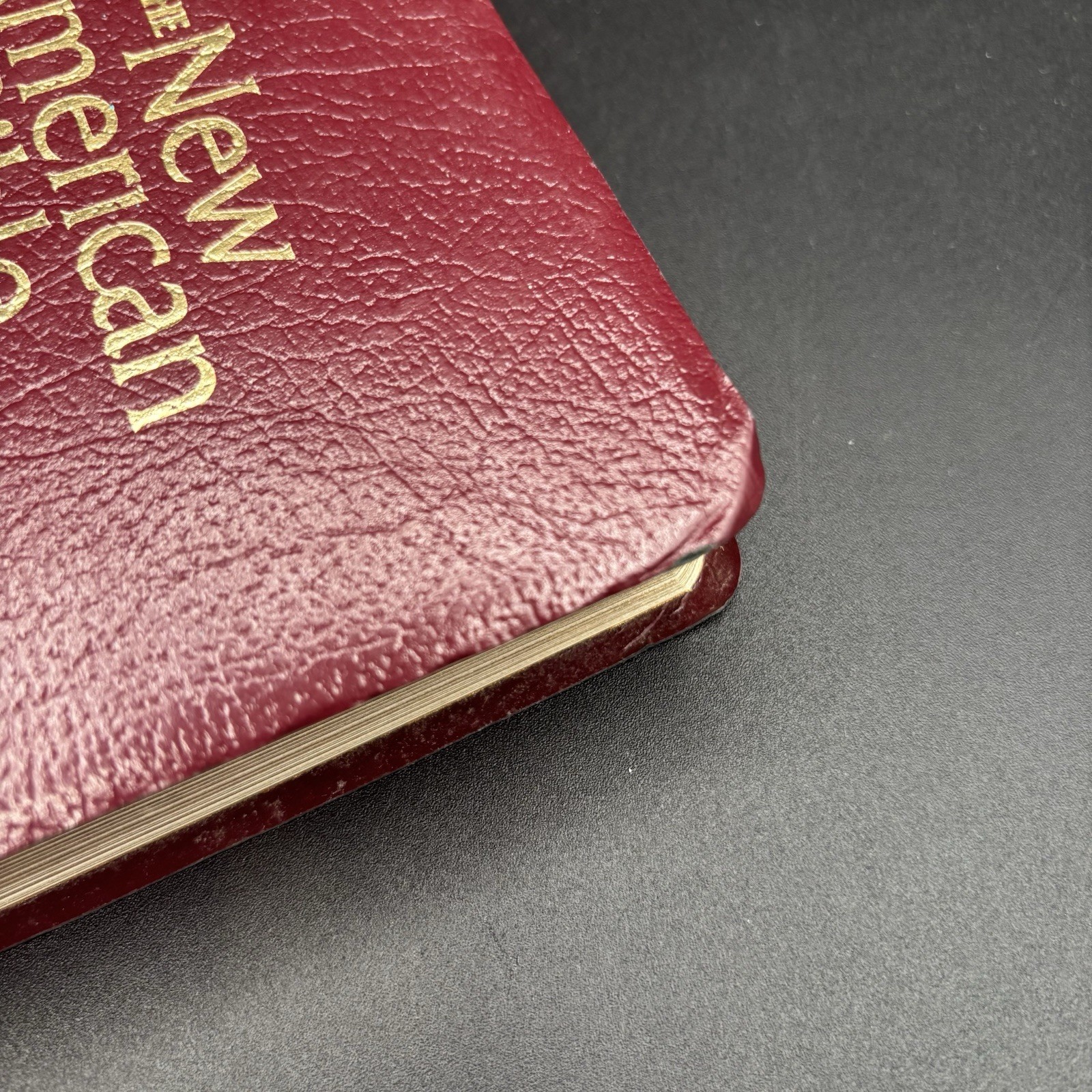 New American Bible Official Catholic Red Letter Edition World Press 2402BG 2000