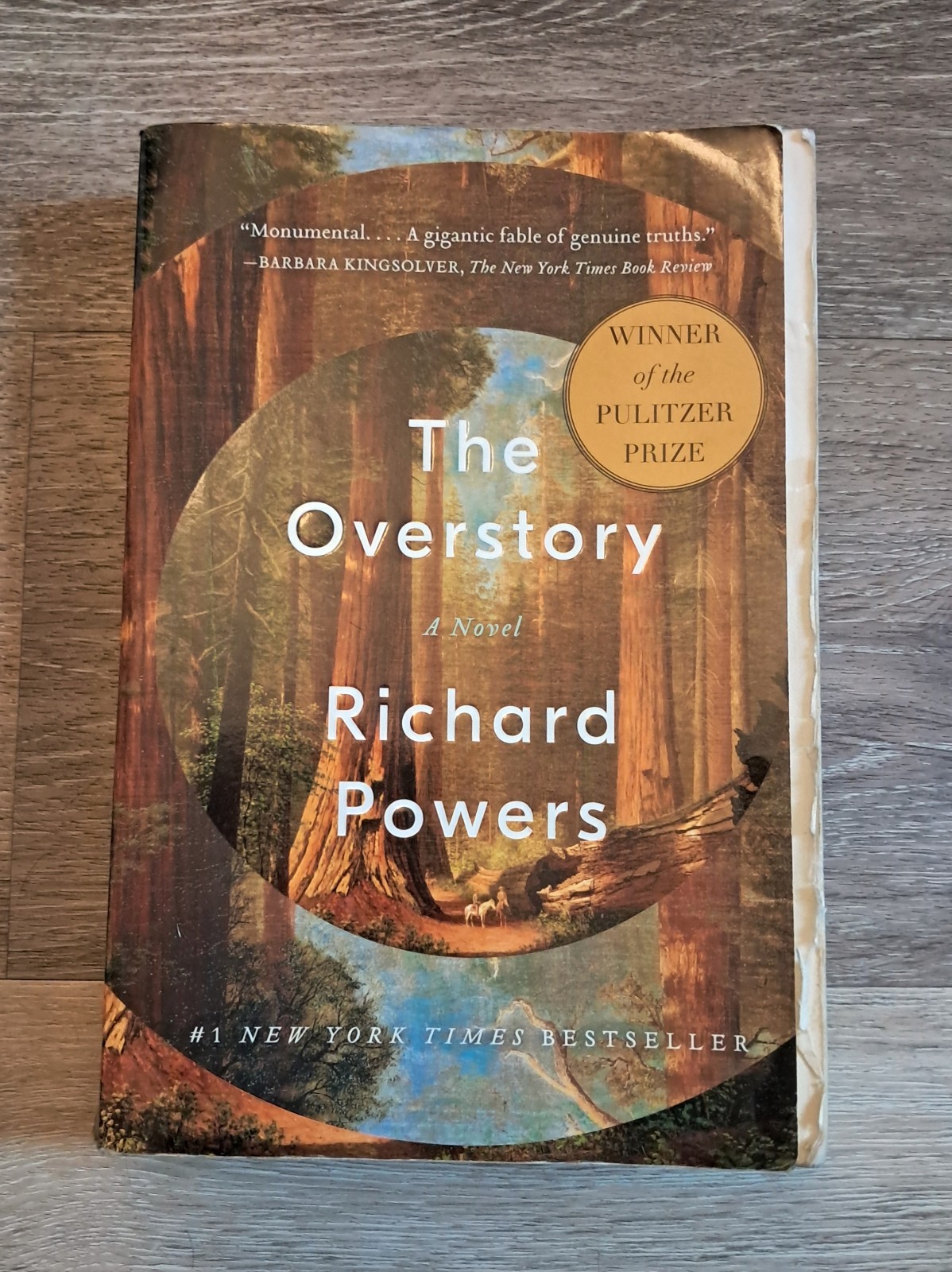 The Overstory : A Novel by Richard Powers (2019, Trade Paperback)