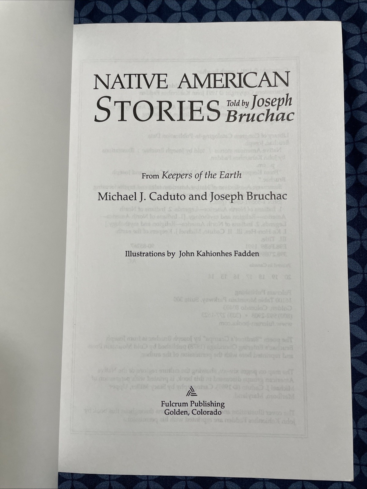 Native American Stories Told By Joseph Bruchac 1991 Paperback Brand New Book