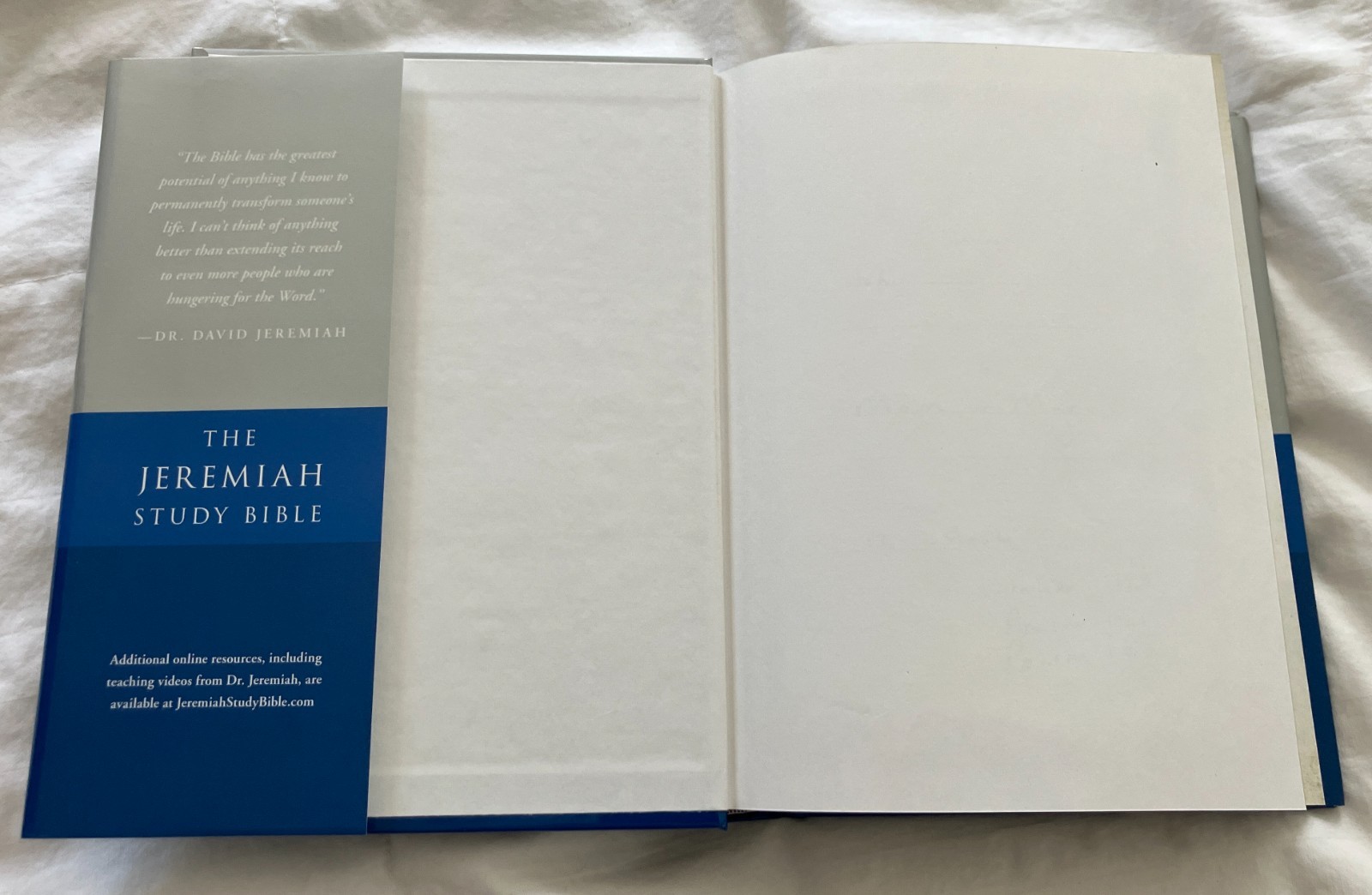 The Jeremiah Study Bible (NIV) Dr. David Jeremiah, Jacketed Hardcover
