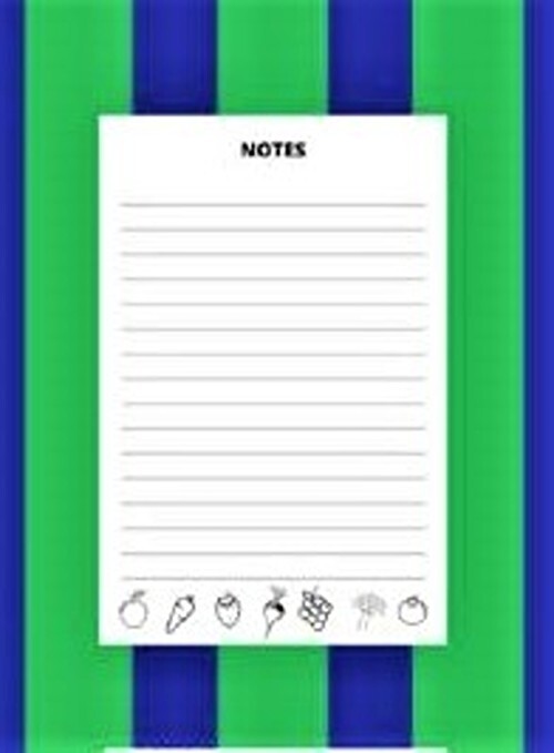 Blank Cookbook Recipe Book Variety to Choose From 9″ H x 6″ W 102 Pages