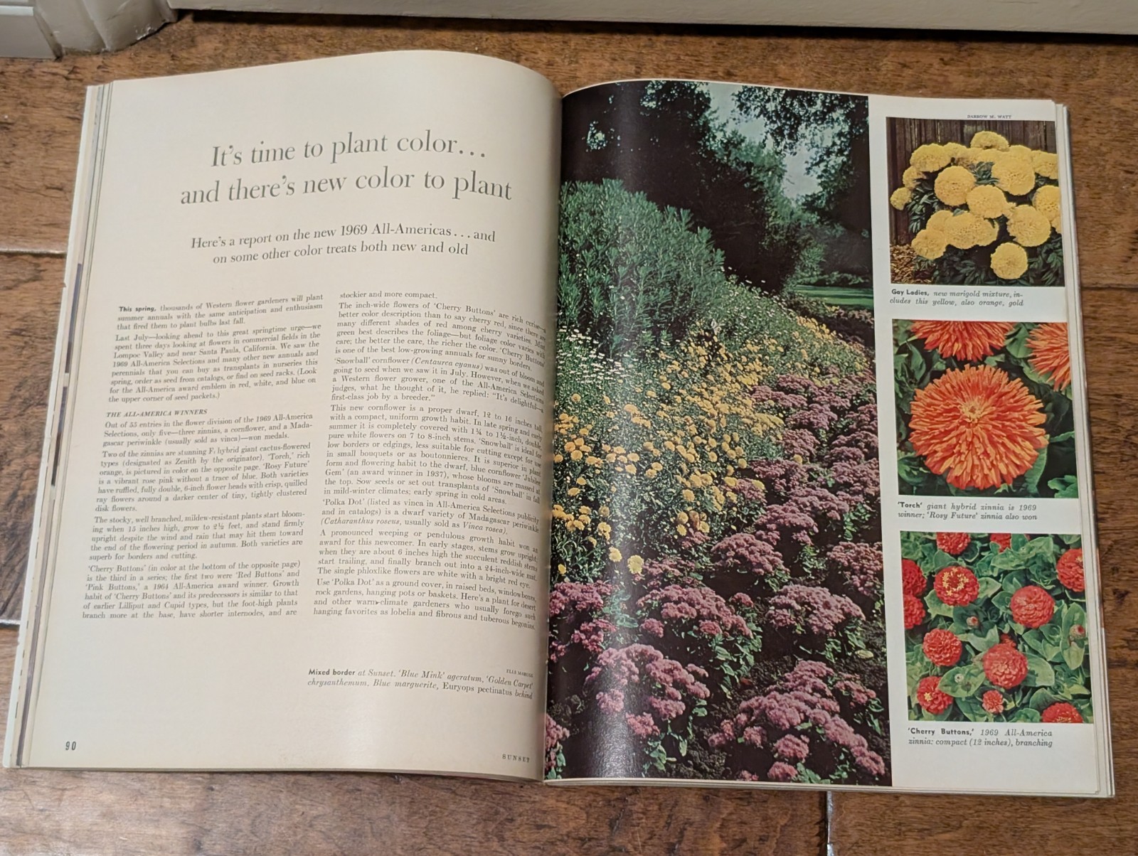 VTG SUNSET Magazine March 1969 Mid Century Western Living Design Advertising