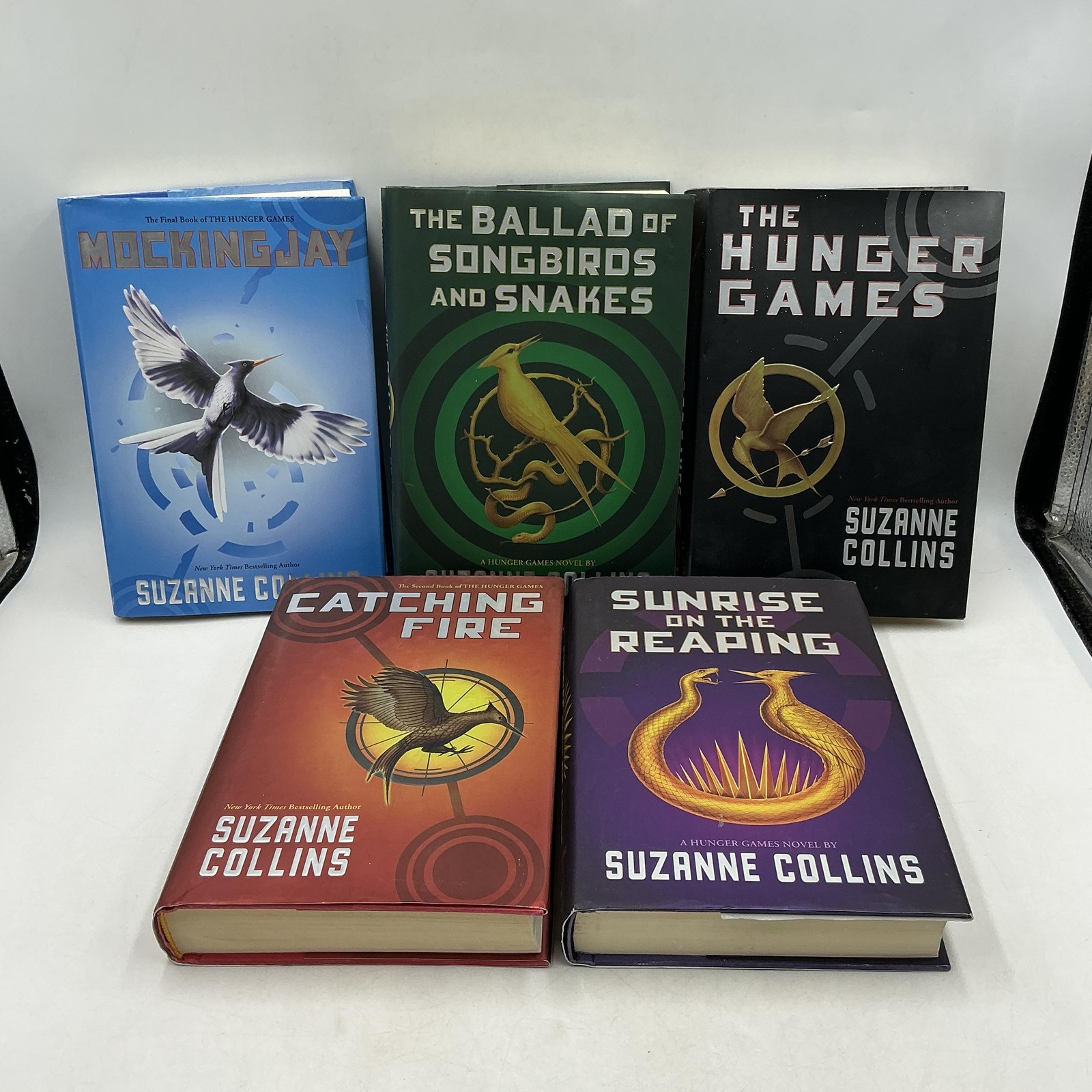 Lot Of 5 The Hunger Games Series Suzanne Collins Hardcover Scholars’ Press