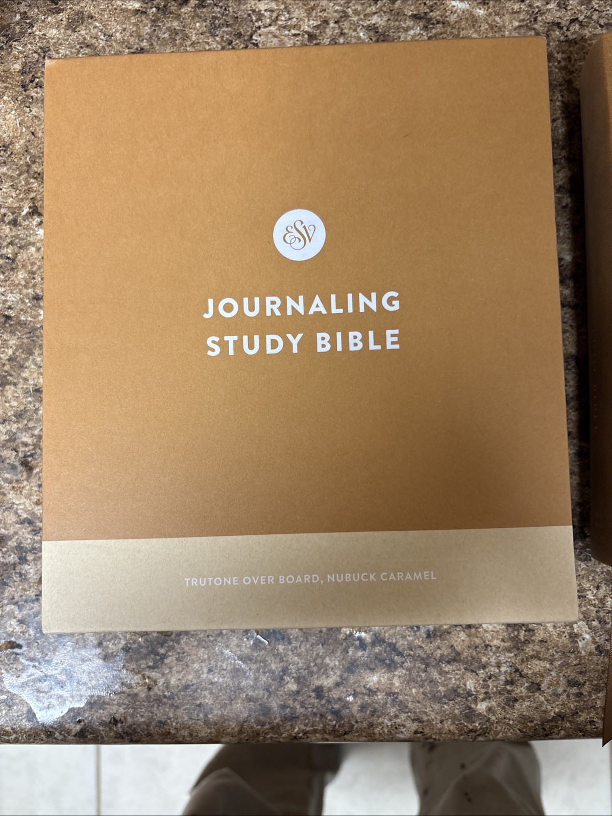 ESV Journaling Study Bible By J.I. Packer Trutone Over Board New Never Written