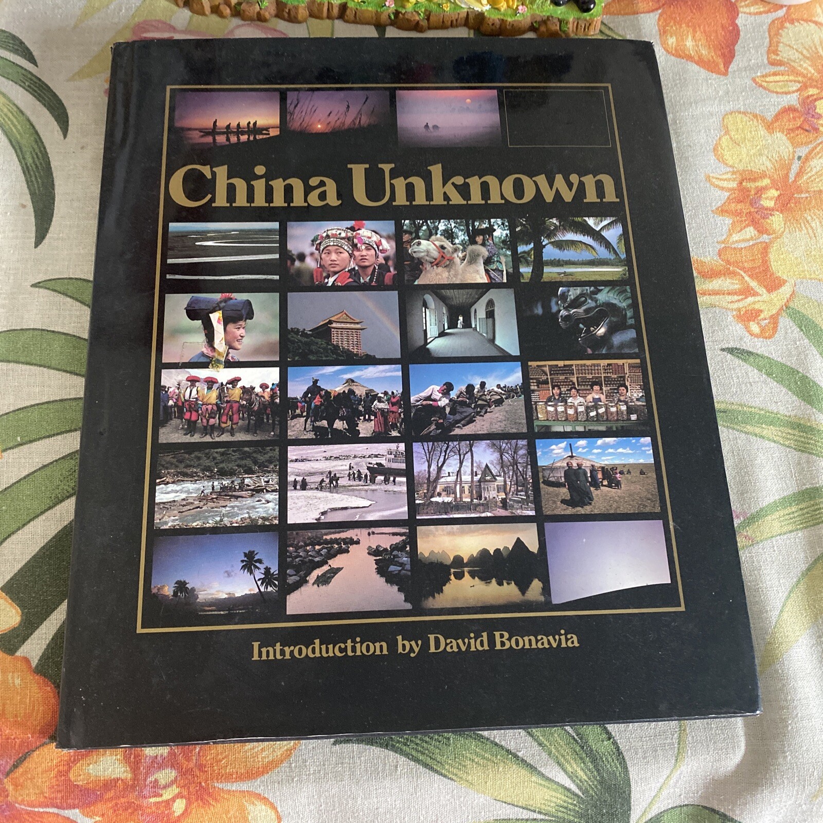 CHINA UNKNOWN by David Bonavia, HCDJ 1985 1st Ed., Beautiful Photographs