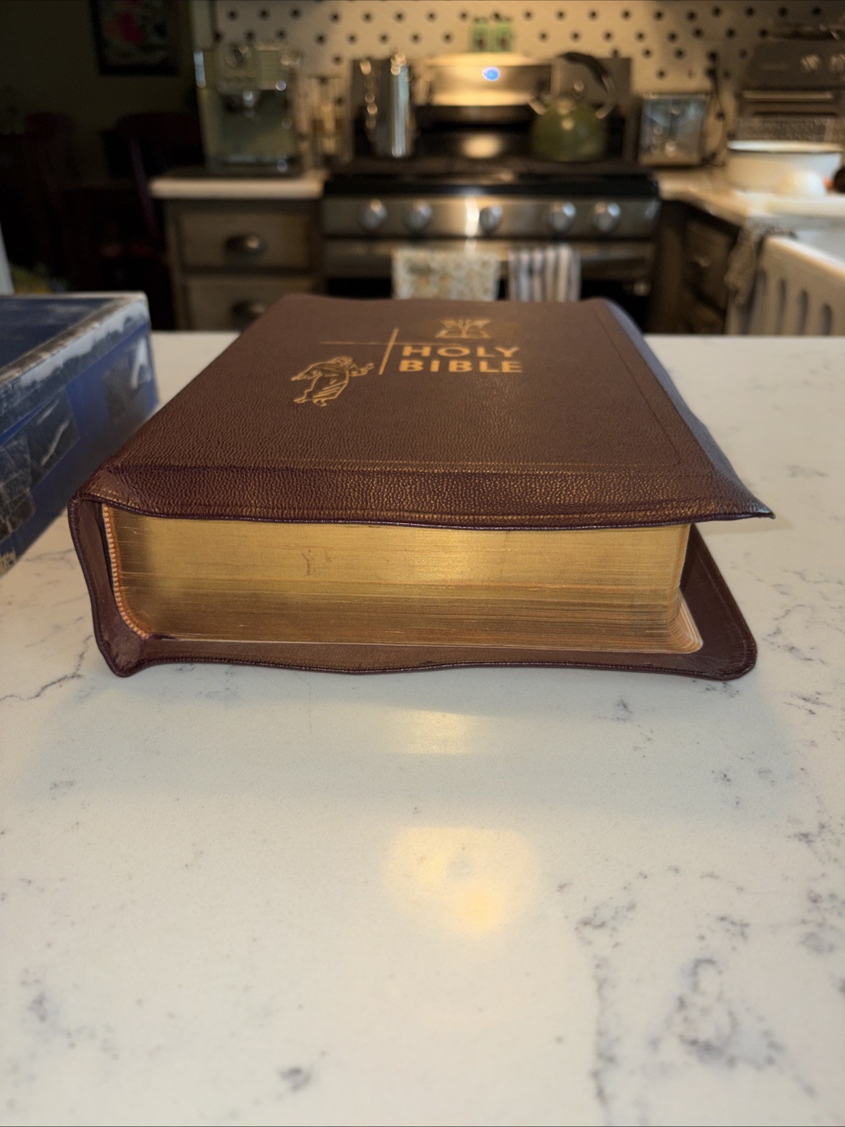 The Catholic Press Family Edition of the Holy Bible 1950 John P O’Connel W/ Box