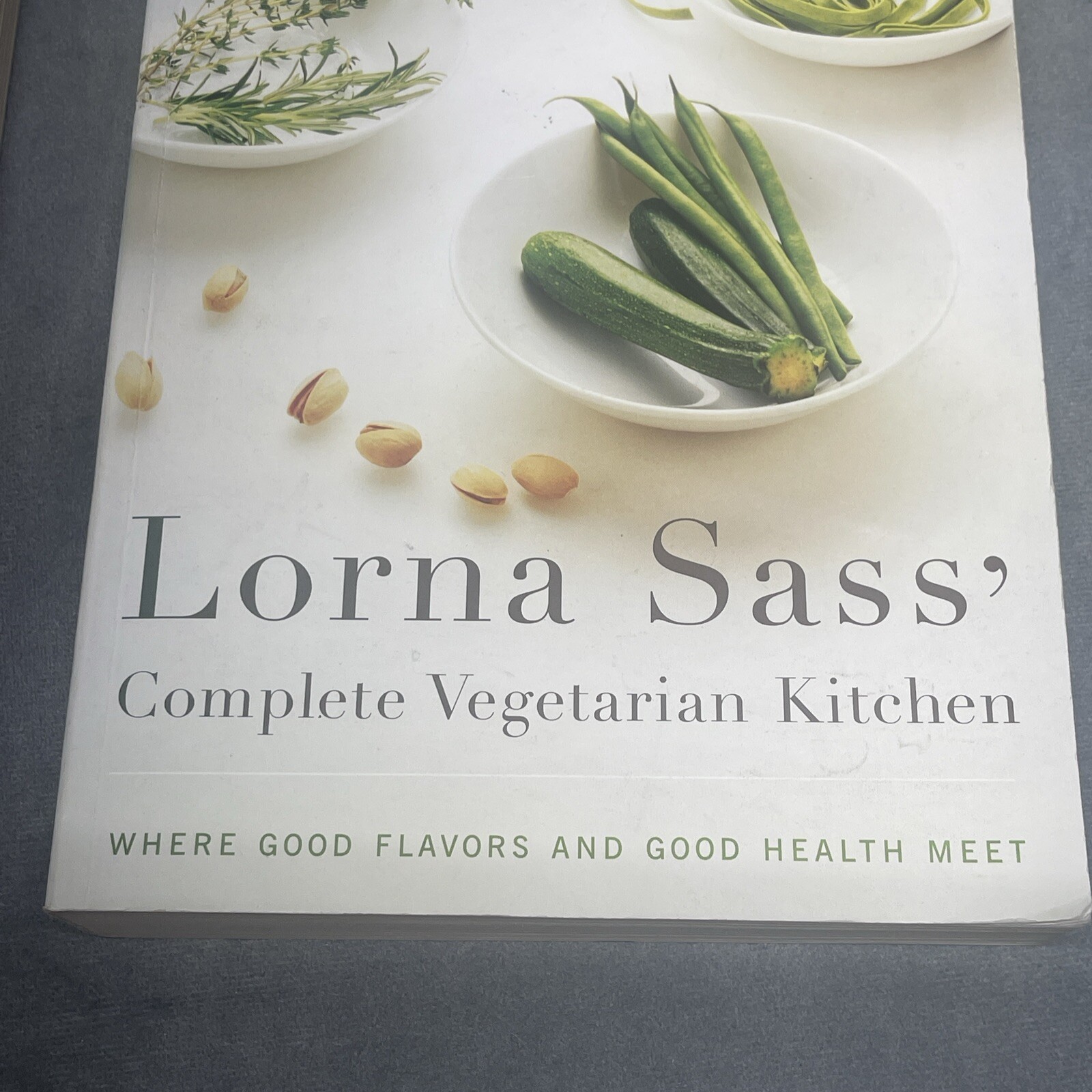 Vegan & Vegetarian Book Lot Lorna Sass’ Complete Vegetarian Kitchen & Short-Cut