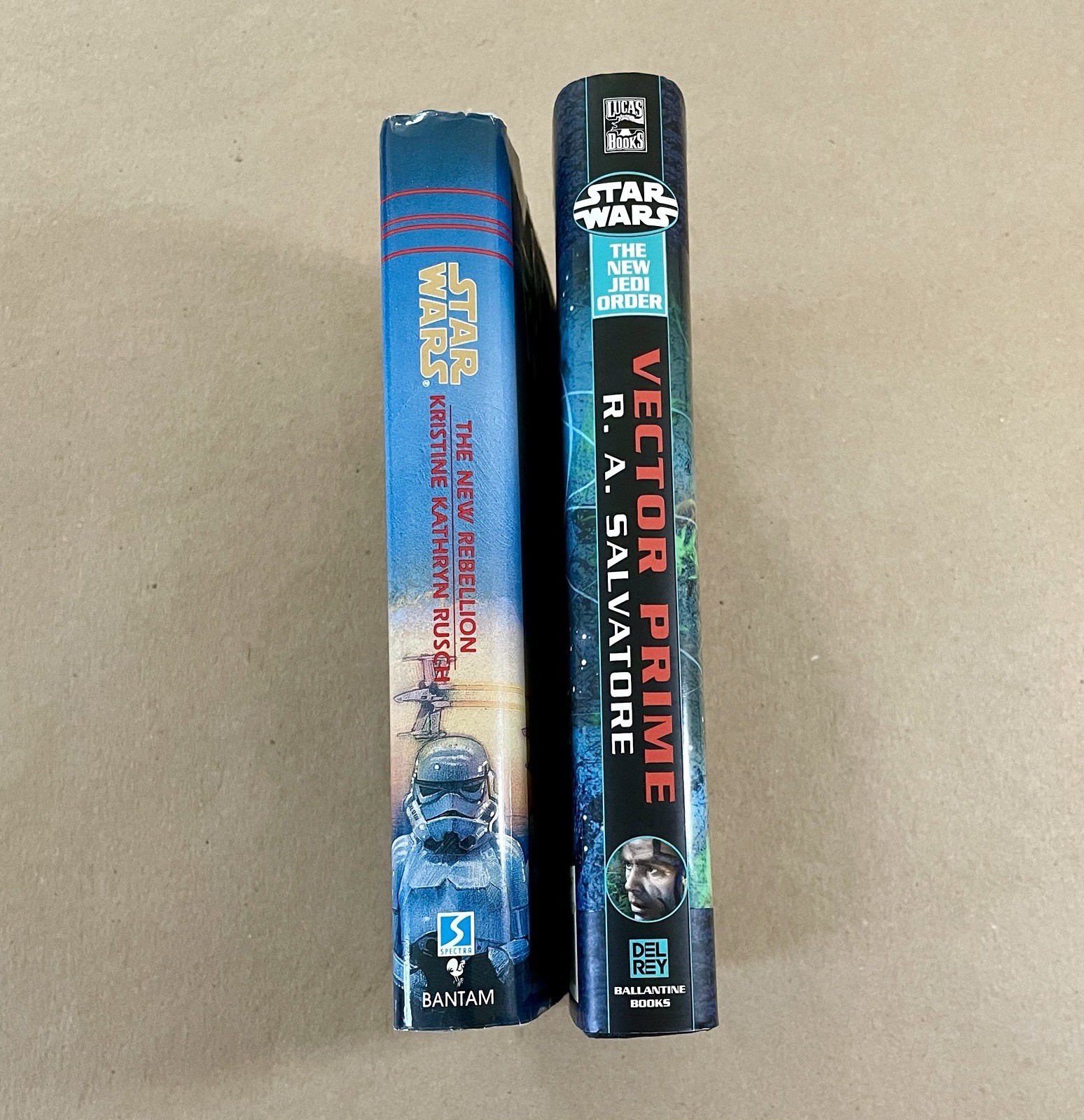 STAR WARS: The New Rebellion & The New Jedi Order: Vector Prime, 1ST PRTS, VG+