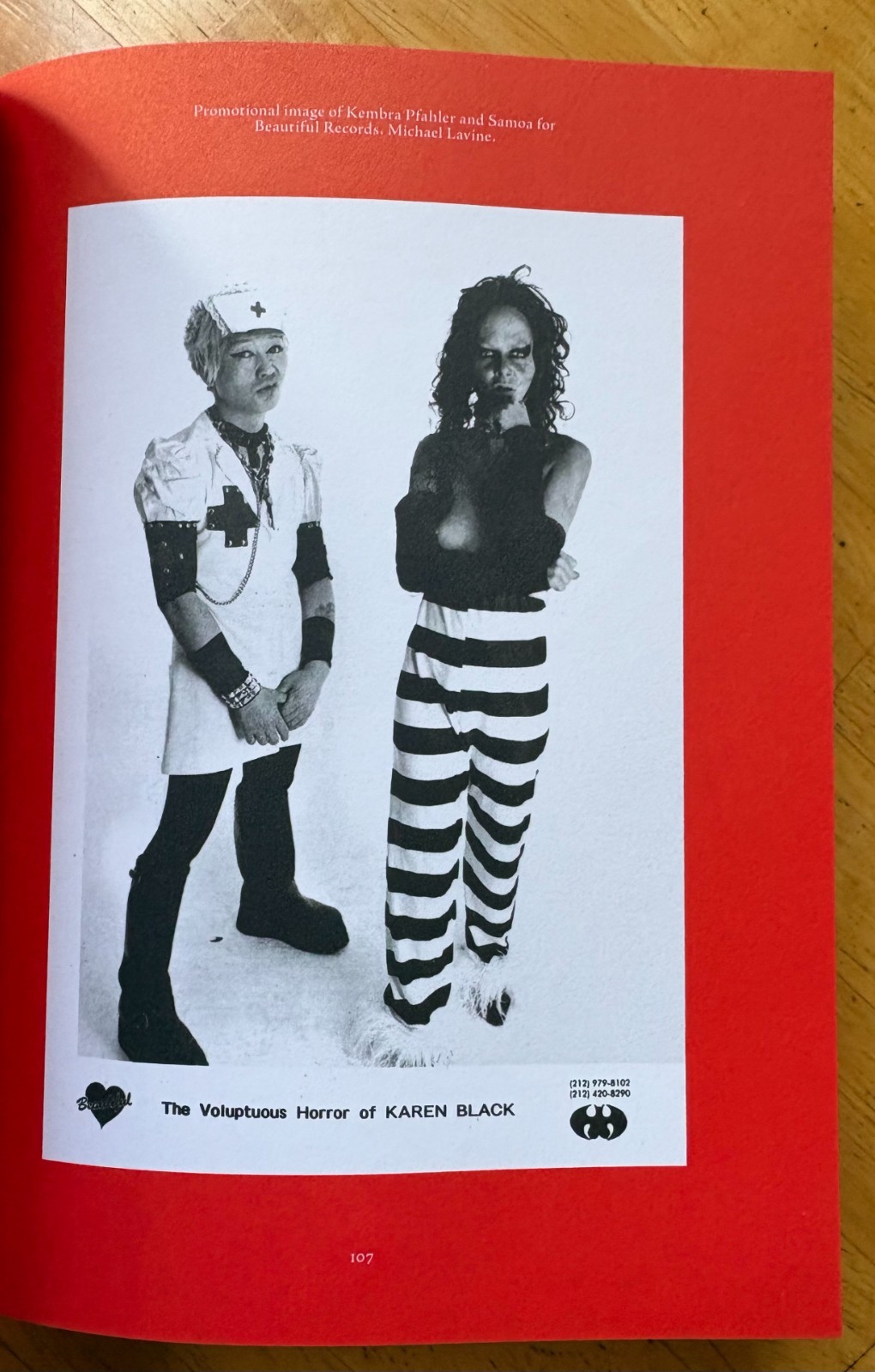 Kembra Pfahler SIGNED Artbook The Voluptuous Horror of Karen Black 2026