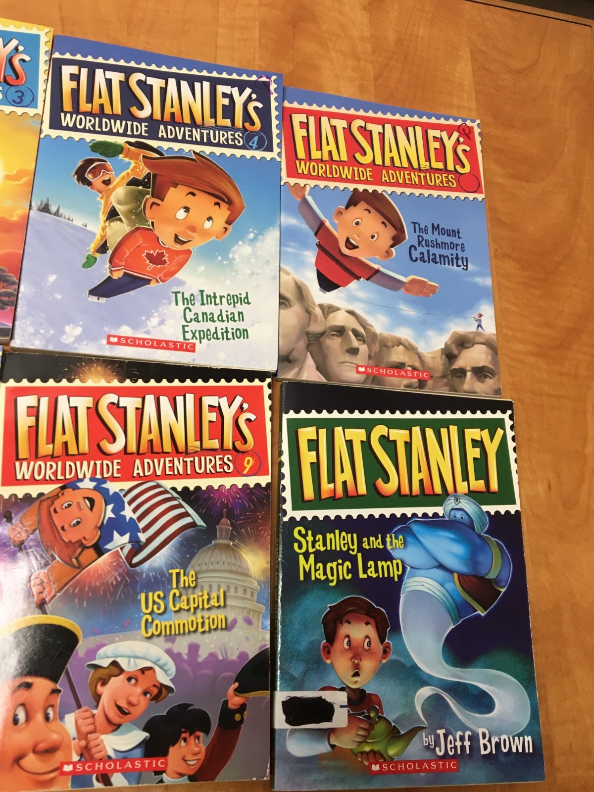 FLAT STANLEY Books by Jeff Brown Paperback Scholastic Lot Of 10