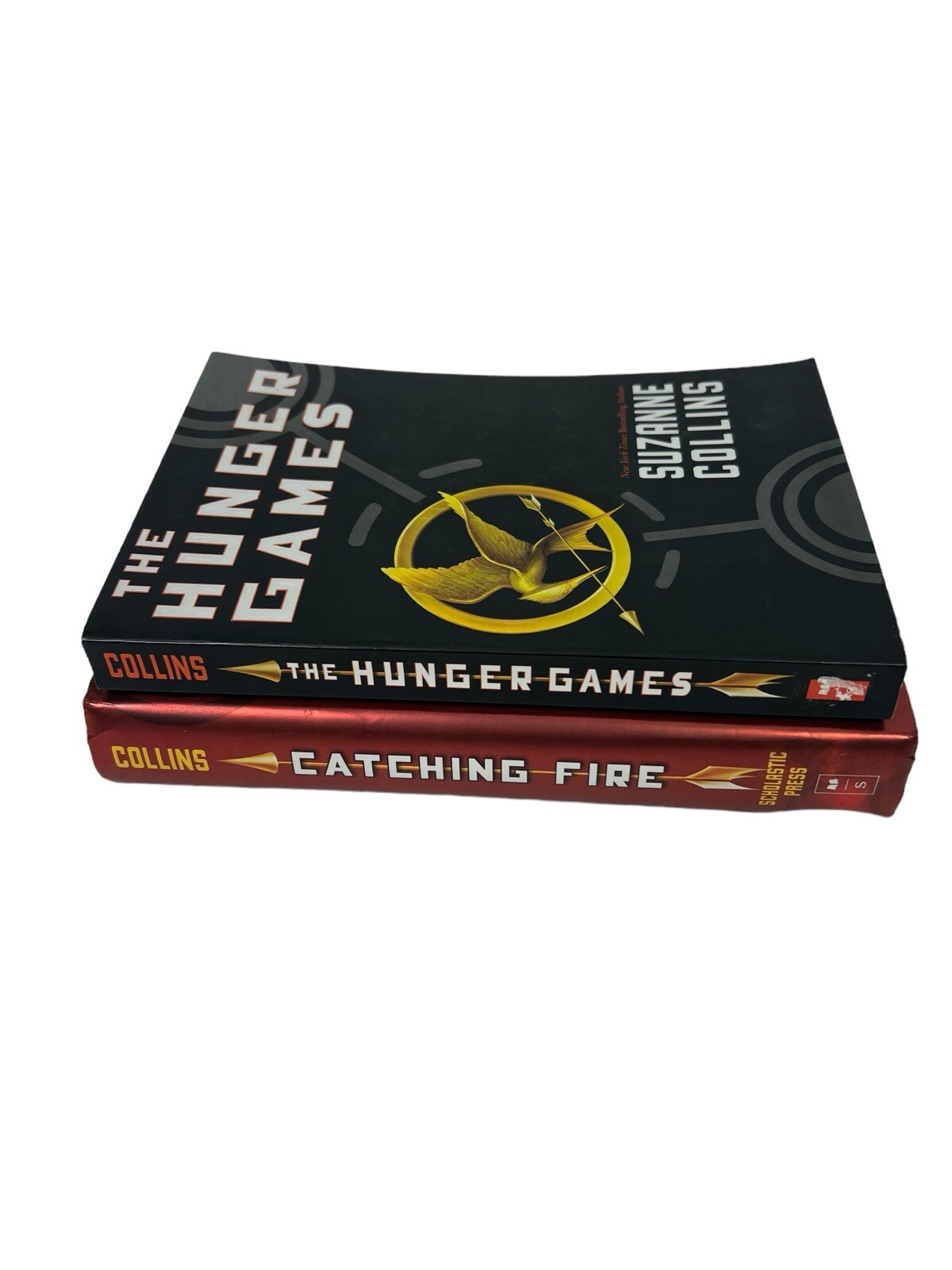 Suzanne Collins Fiction Books/Novels Lot/2 The Hunger Games/Catching Fire
