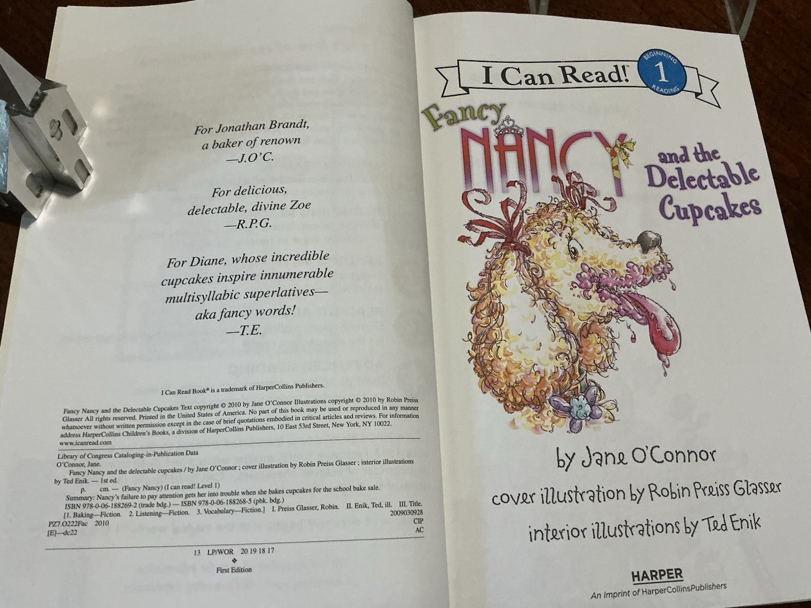 Fancy Nancy I Can Read Phonics Kids Books Lot 6- VG