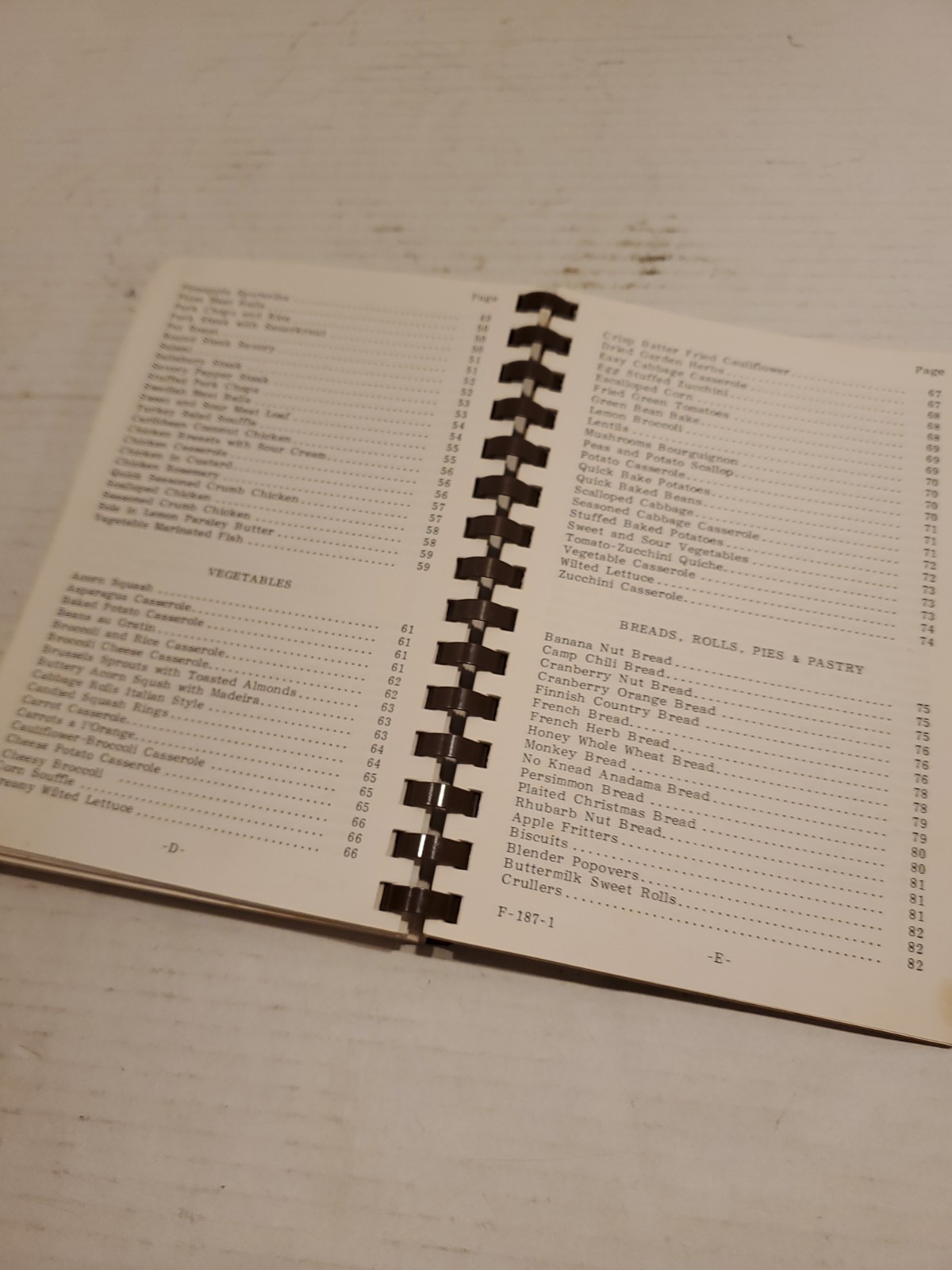 Vintage Cherished Recipes Cookbook Recipe Collection Georgetown Illinois