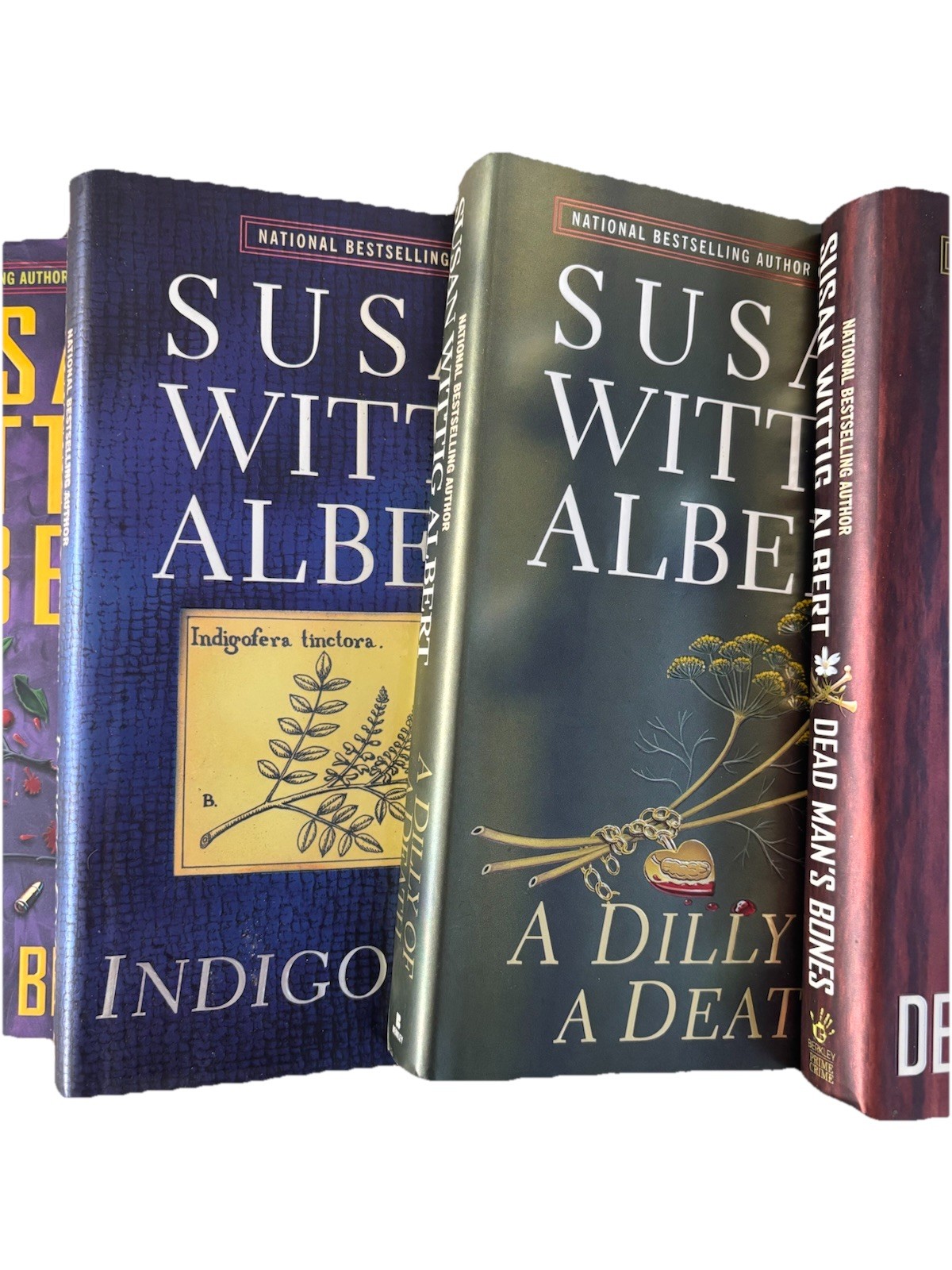 Lot of 5 Hardcover Books by Susan Wittig Albert ~