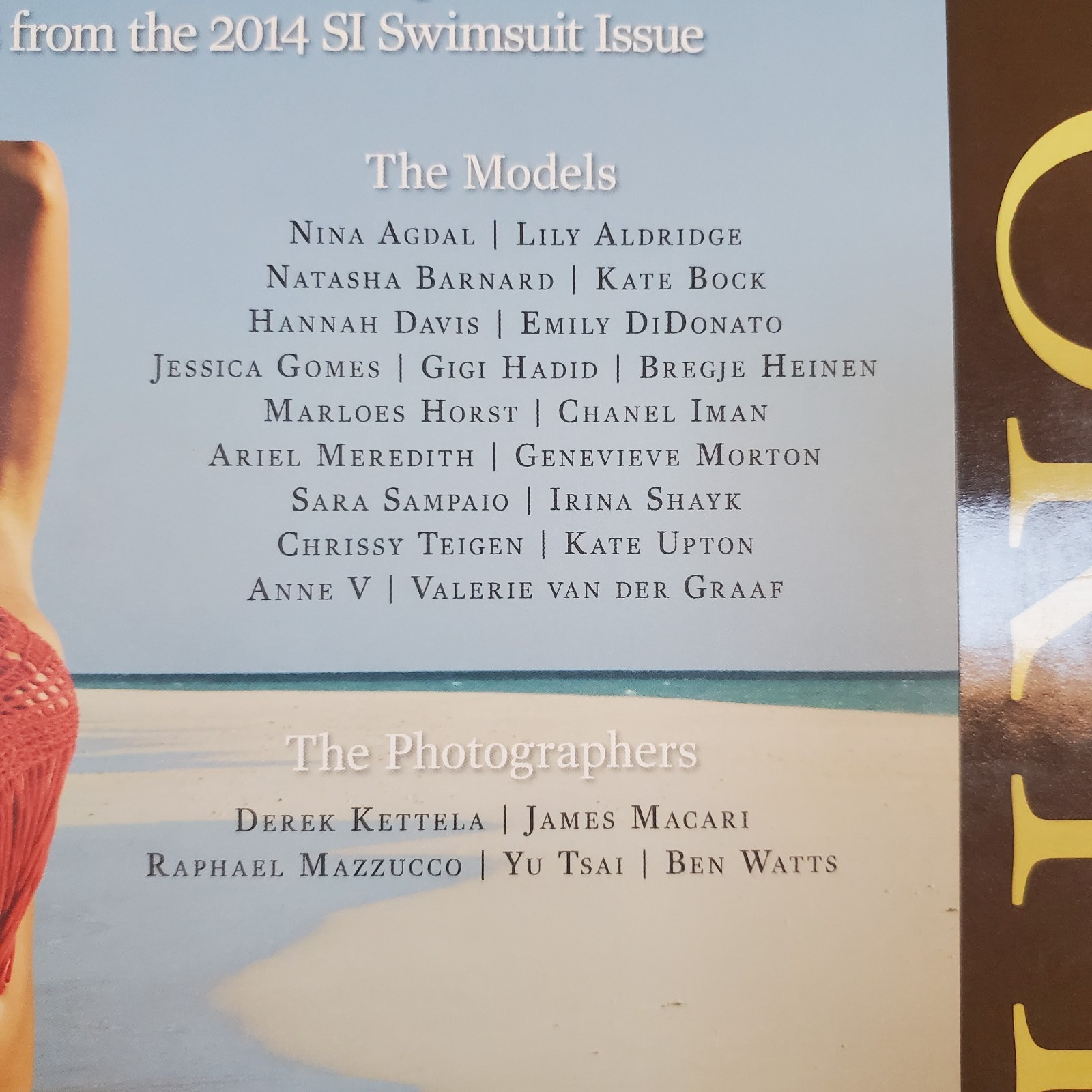 Sports Illustrated Swimsuit Portfolio Idyllic Shores Kate Upton Jacket 2014 Rare
