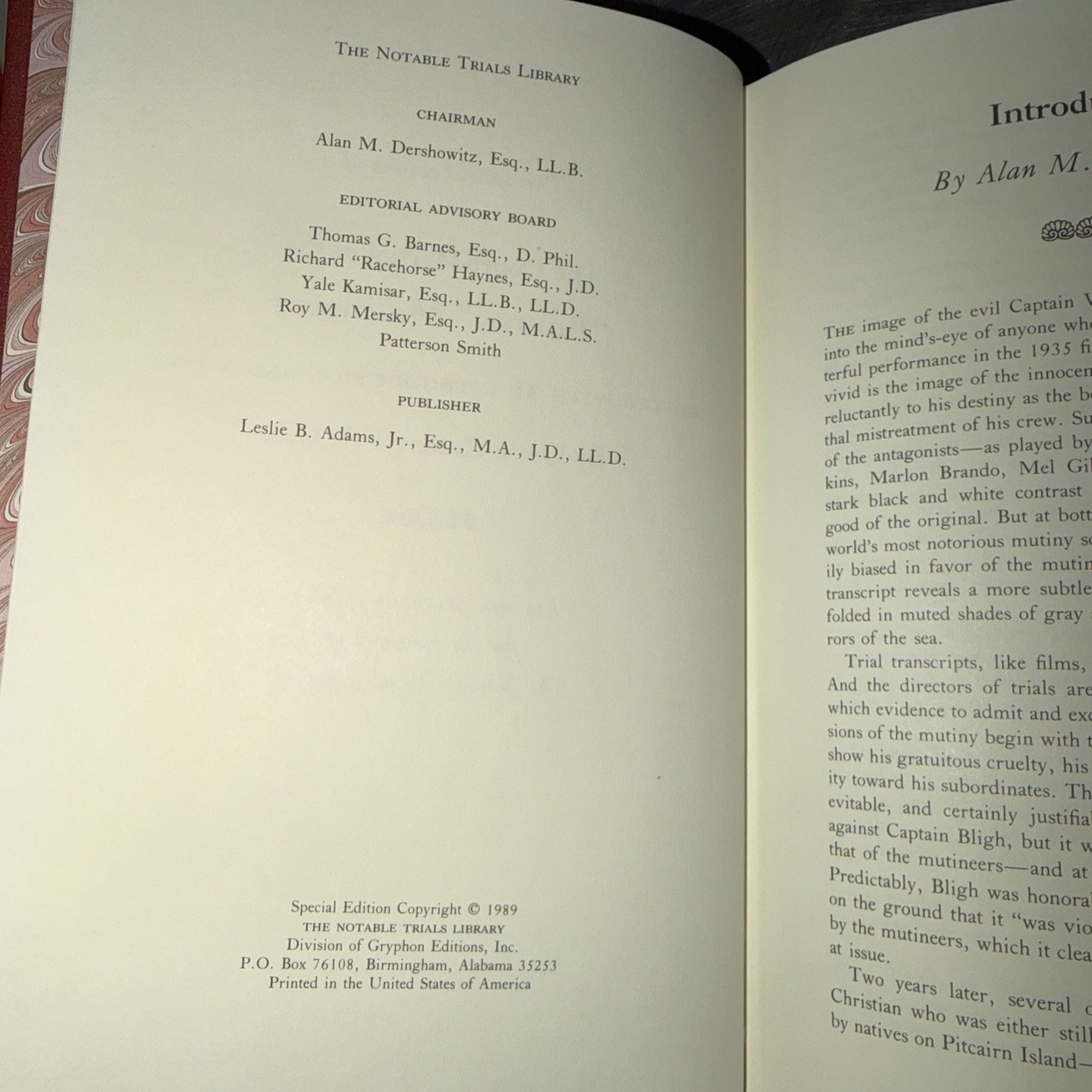 The Court Martial of the “Bounty” Mutineers Owen Rutter Notable Trials Library