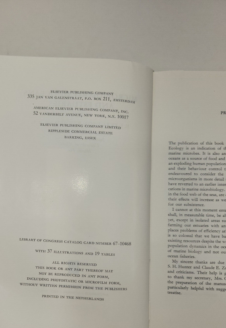 Microbiology of Oceans and Estuaries Wood E. J. Ferguson Elsevier Vol. 3