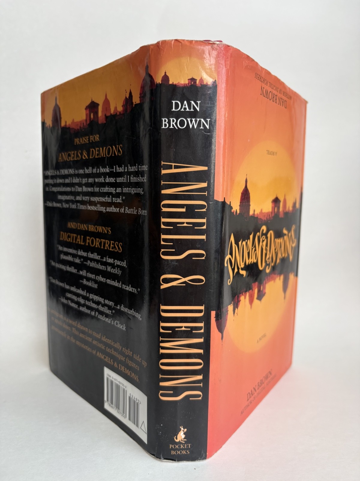 Dan Brown / ANGELS AND DEMONS True First Edition (Pocket Books) 2000
