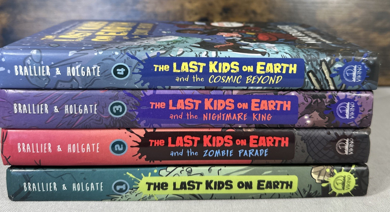 The Last Kids on Earth Hard Cover Books Set 1 – 4