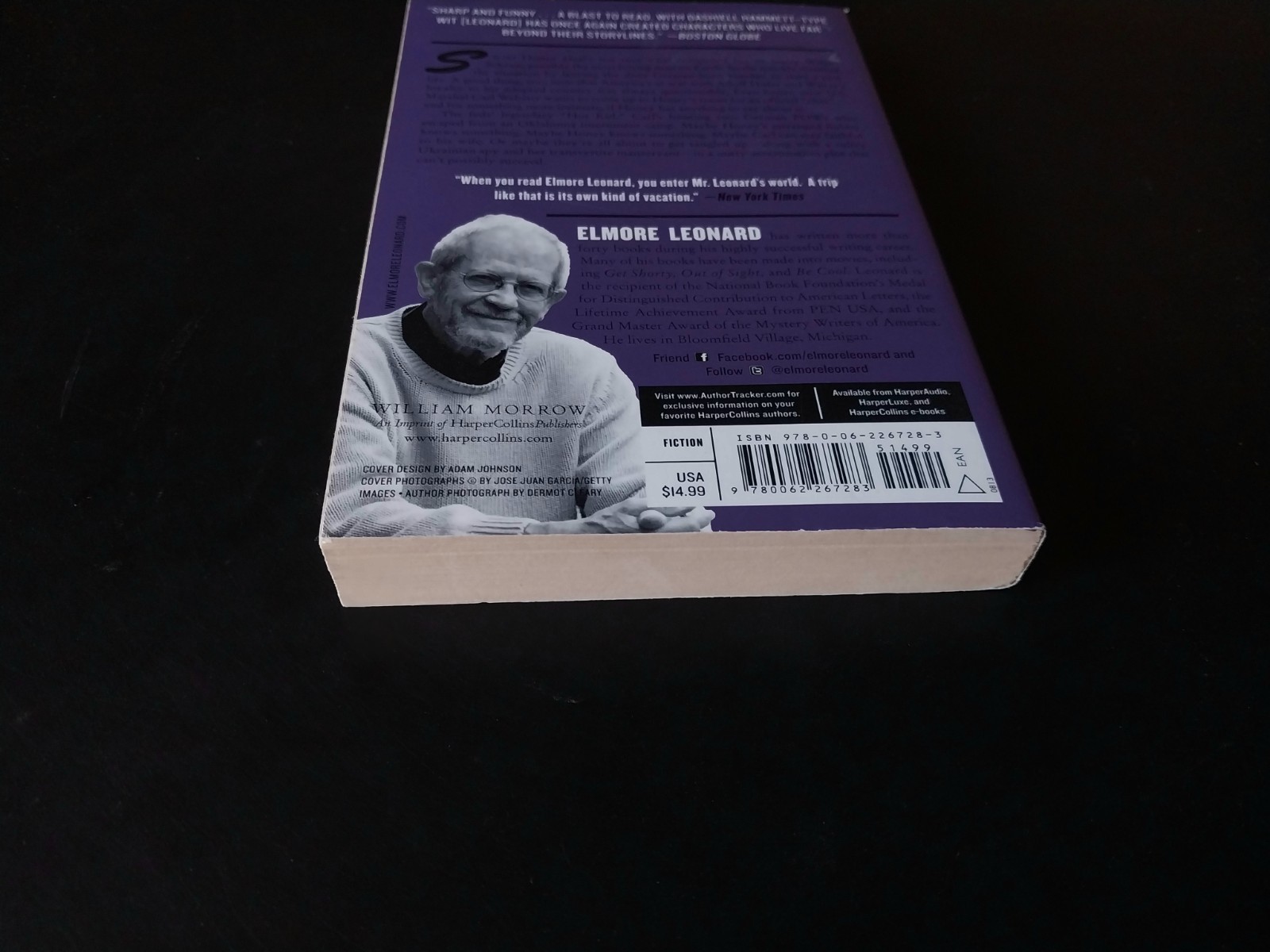 Elmore Leonard – Up in Honey’s Room – William Morrow First Printing 2013