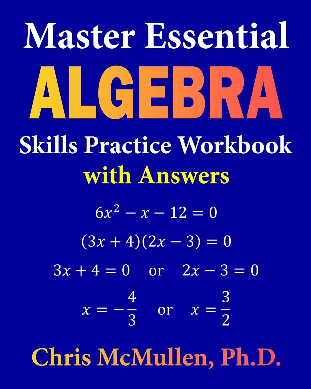 Master Essential Algebra Skills Practice Workbook with Answers: Improve Your…