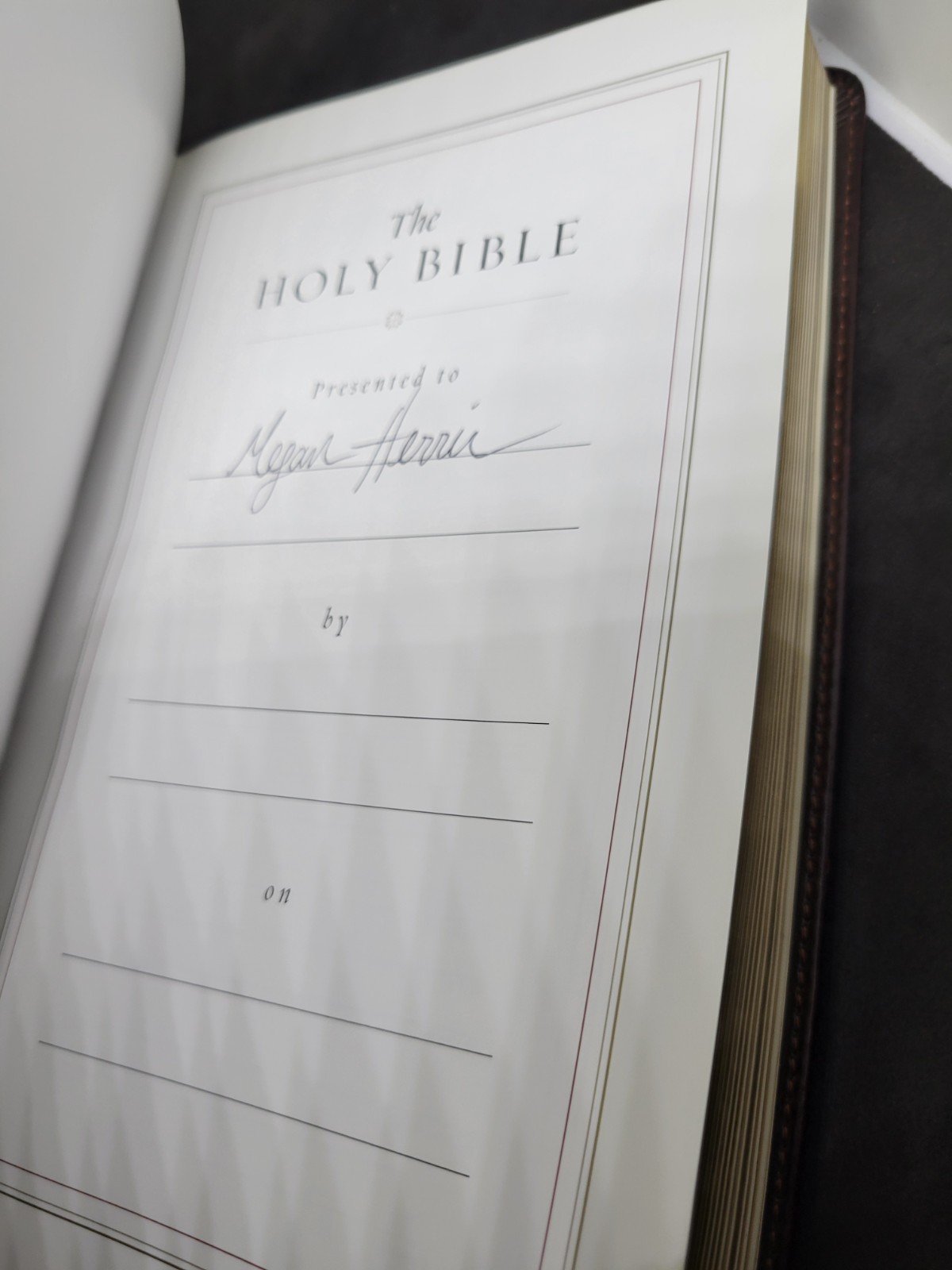 ESV THINLINE BIBLE TRUTONE Crossway Bibles Holy Bible