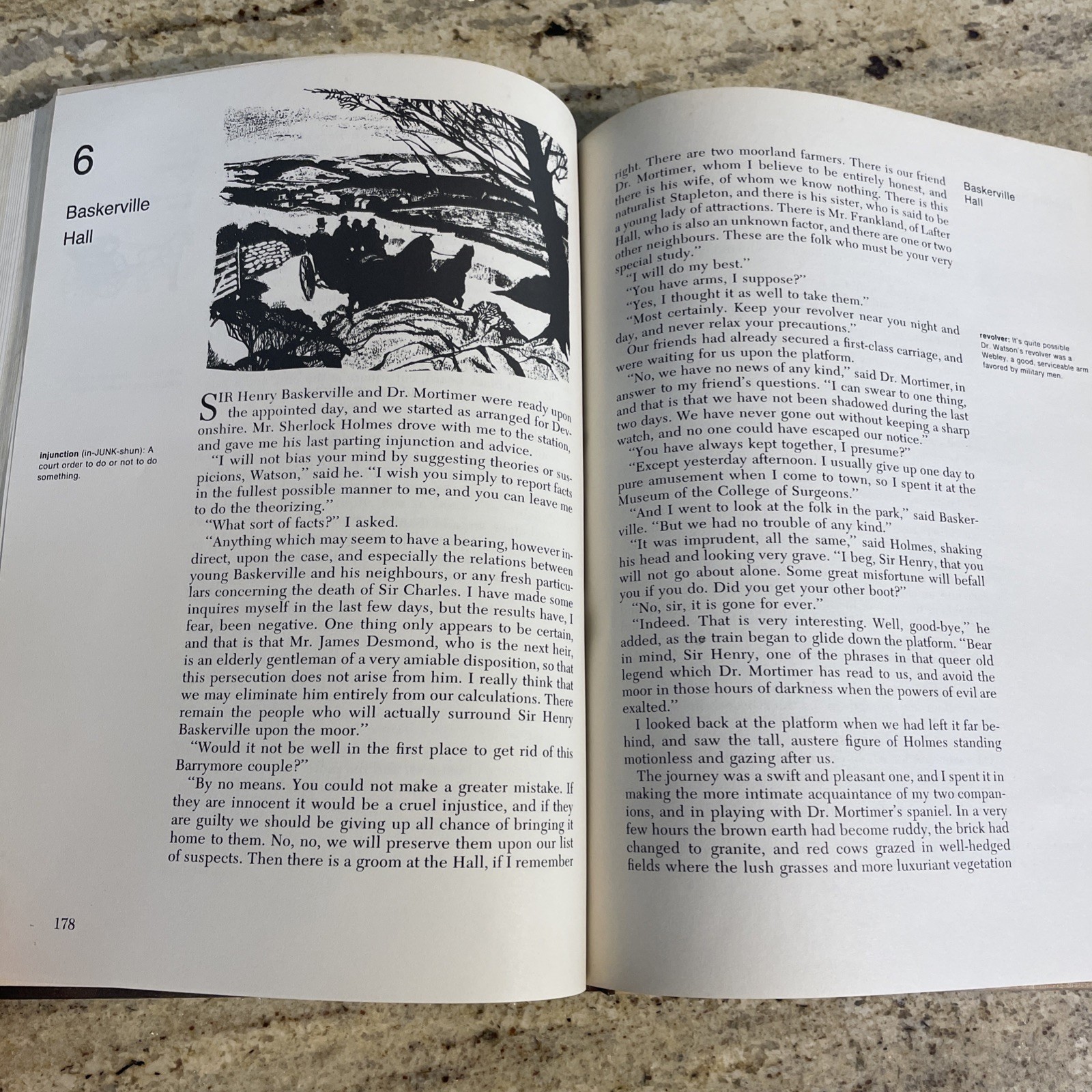 Vintage 1968 Casebook of Sherlock Holmes By A. Conan Doyle (Illustrated, HC)