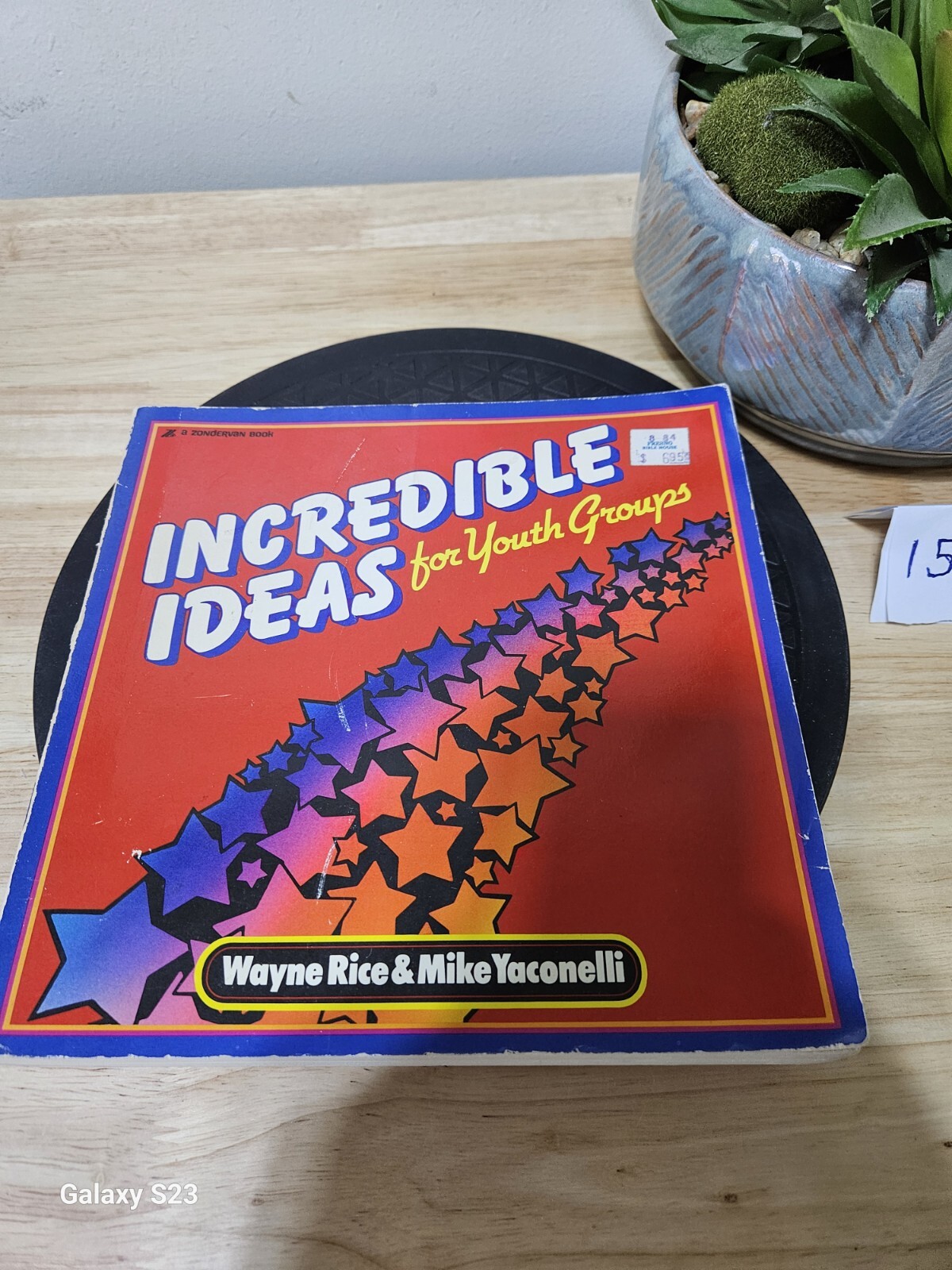Incredible Ideas for Youth Groups By Wayne Rice And Mike Yaconelli 1982 PB