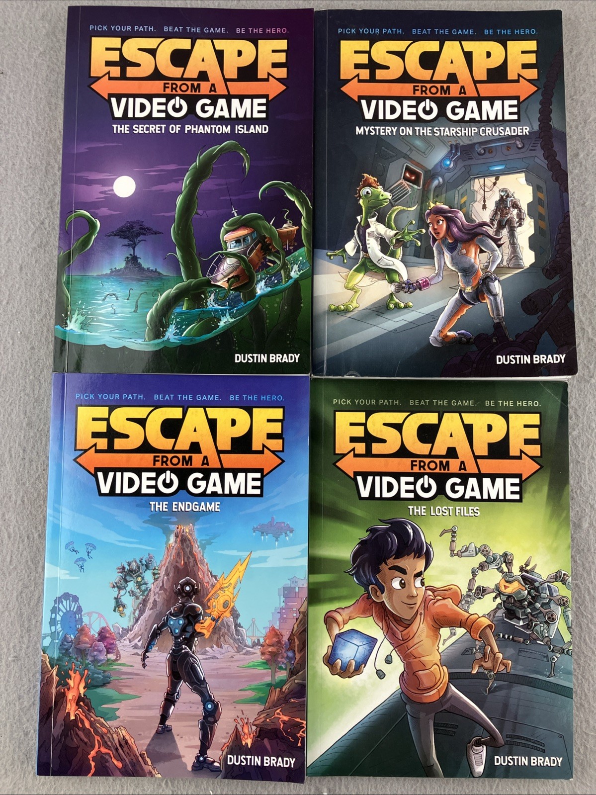 Escape from a Video Game: The Complete Series 1-4 Volumes Slipcase