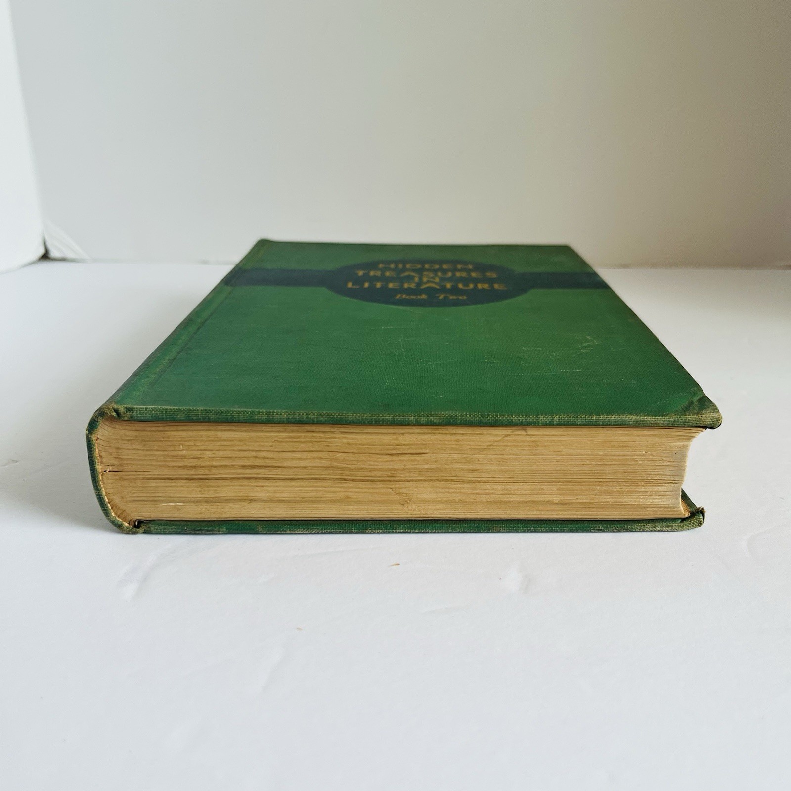 Vintage 1935 Hidden Treasures in Literature Book Two Harcourt Brace Textbook HC
