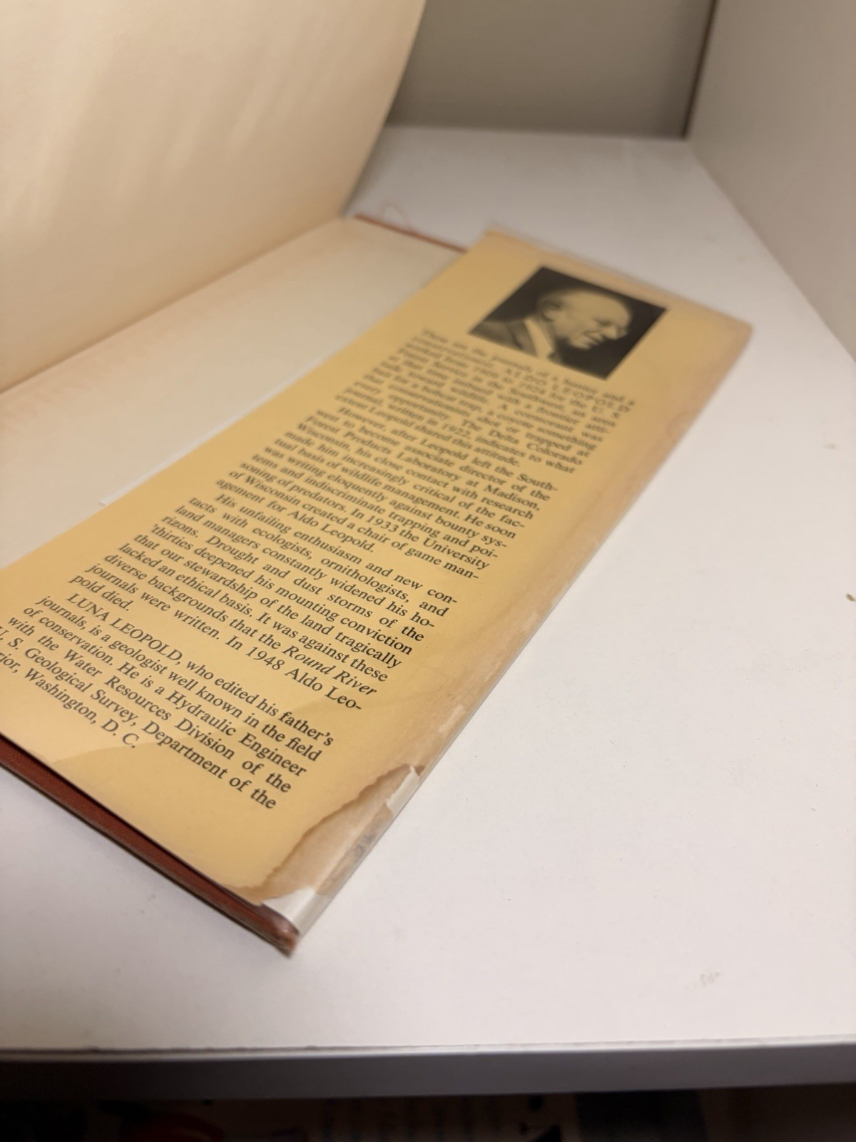 ROUND RIVER: FROM THE JOURNALS OF ALDO LEOPOLD By Luna B. Leopold – HC 1st Ed DC