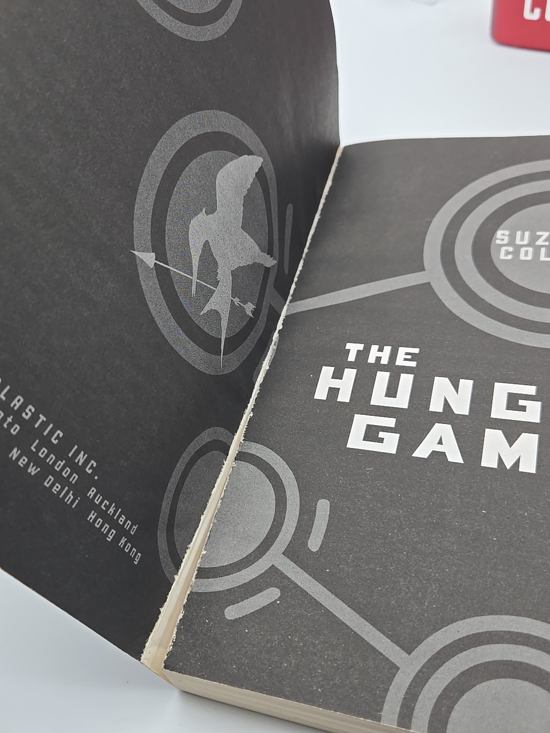 Hunger Games Books #1 And #2 – Book 1 Paperback, Book 2 Hardcover With Dustcover
