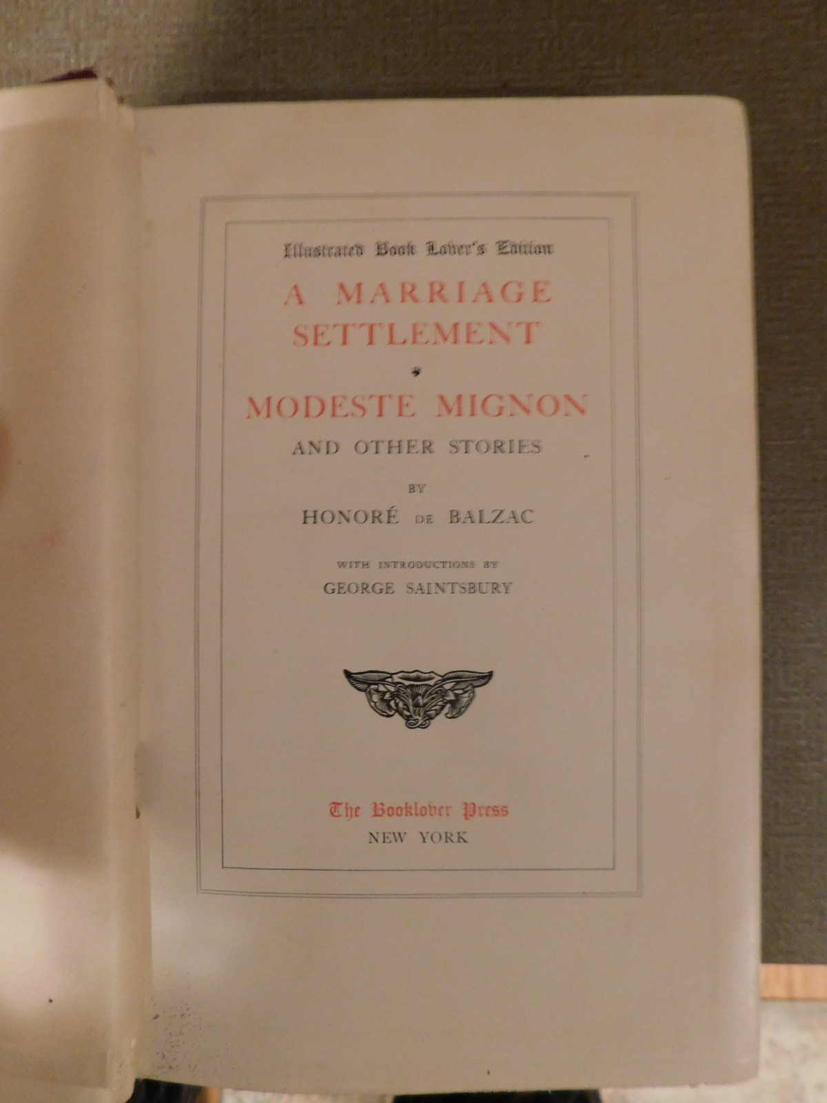 1901 15 Volumes ‘Honore de Balzac’ Illus. Book Lover Press Marbled Covers