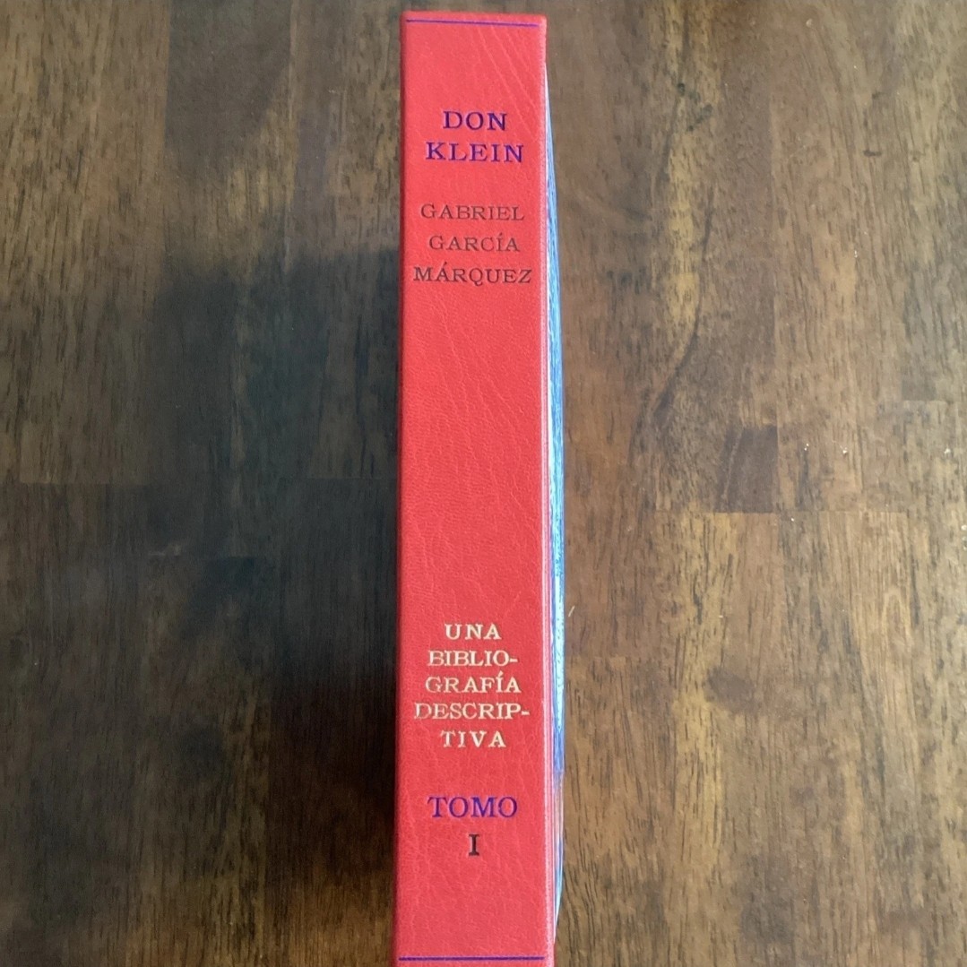 GABRIEL GARCÍA MÁRQUEZ : Una Bibliografía Descriptiva 2 vols.