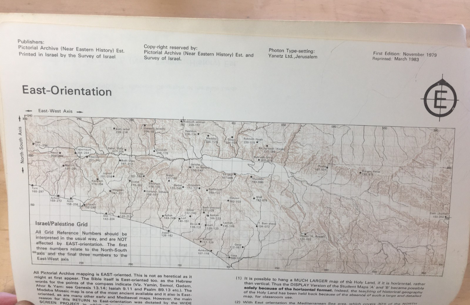 Student Map Manual: Historical Geography of the Bible Lands w/ additional Maps