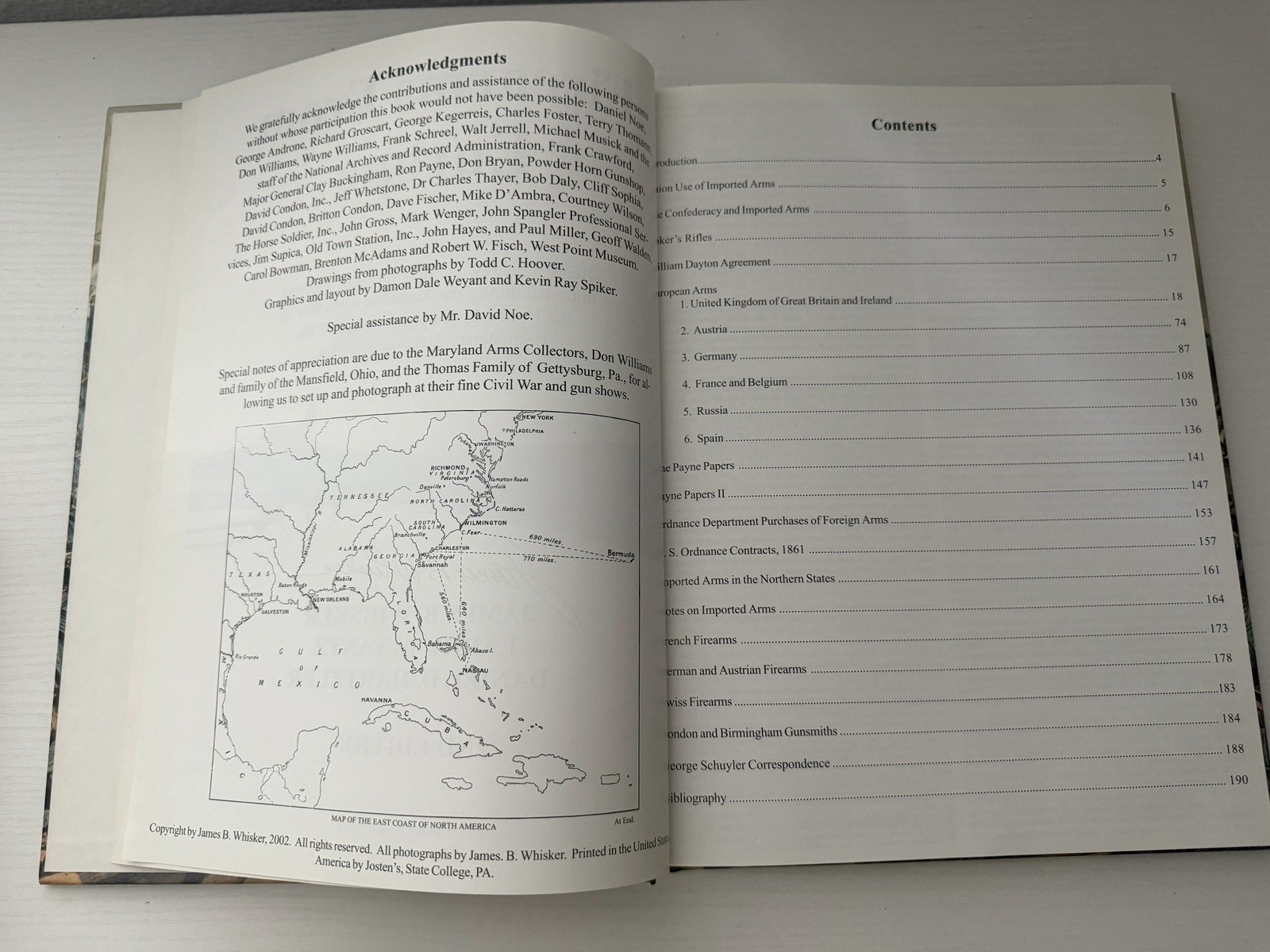 Firearms From Europe Second Edition Hardcover Signed James B Whisker Book