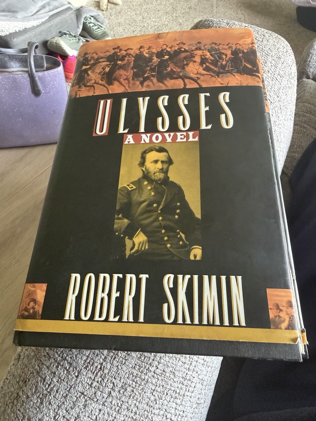 Ulysses by Robert Skimin 1994 Hard Cover DJ (St. Martin’s Press) Signed