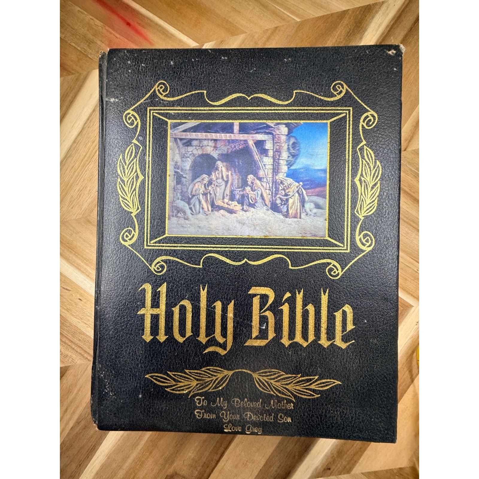 VTG 71 Family Bible Special Blue Ribbon Edition New Standard Reference Bible