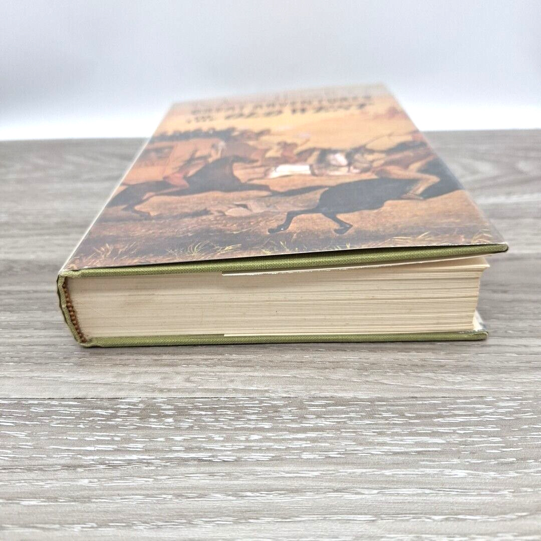 1969 American Heritage Books Great Adventures of the Old West HCDJ Mylar Cover